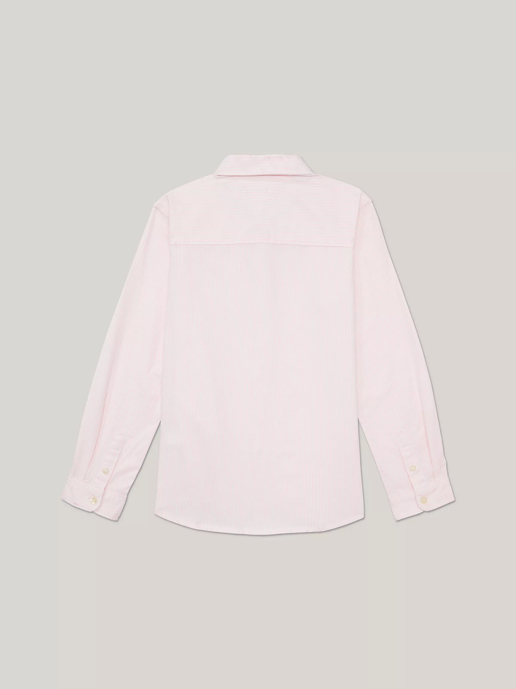 Рубашка для мальчика Tommy Hilfiger, Детская полосатая эластичная рубашка из оксфорда