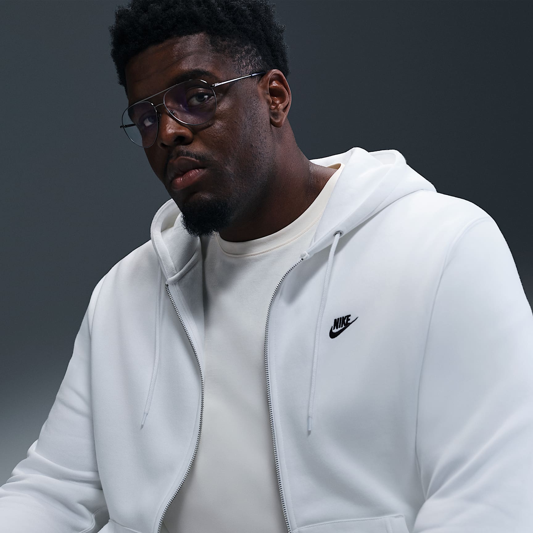 Nike Club Men's Full-Zip Fleece Hoodie