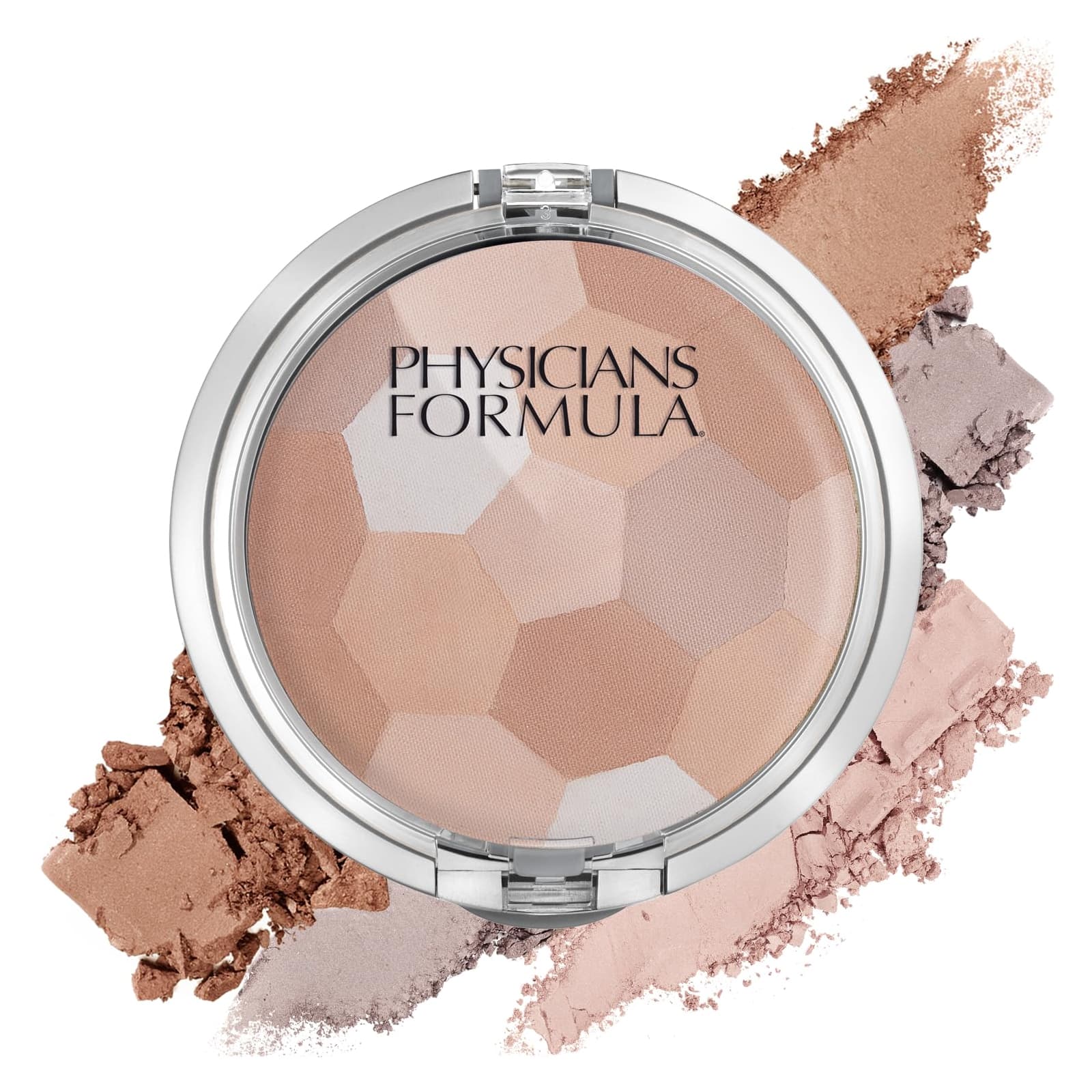 Physicians Formula, Палитра пудры, разноцветная прессованная пудра, полупрозрачная, 0,3 унции (9 г)