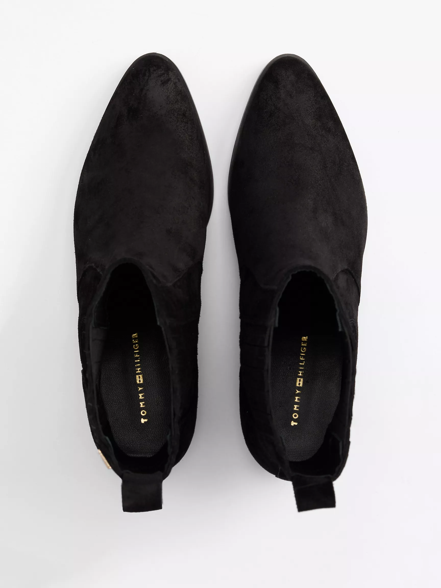 Женские ботинки Tommy Hilfiger, Замшевые ковбойские ботинки челси