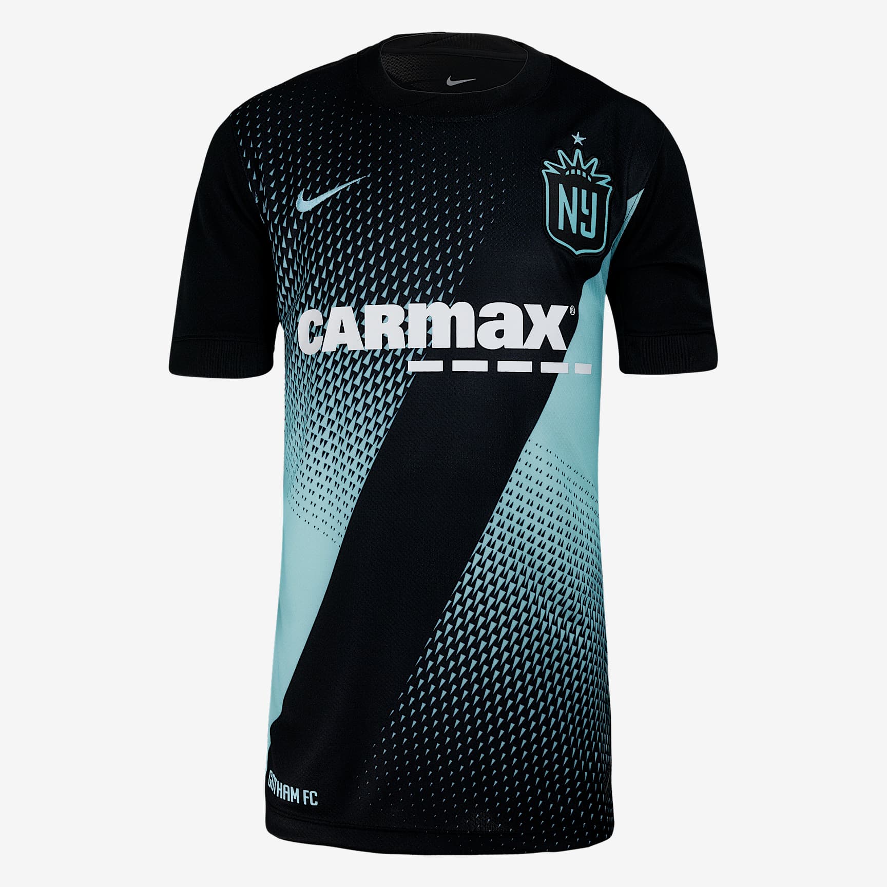 NJ/NY Gotham FC 2025 Stadium Home Big Kids' Nike Dri-FIT NWSL Replica Jersey