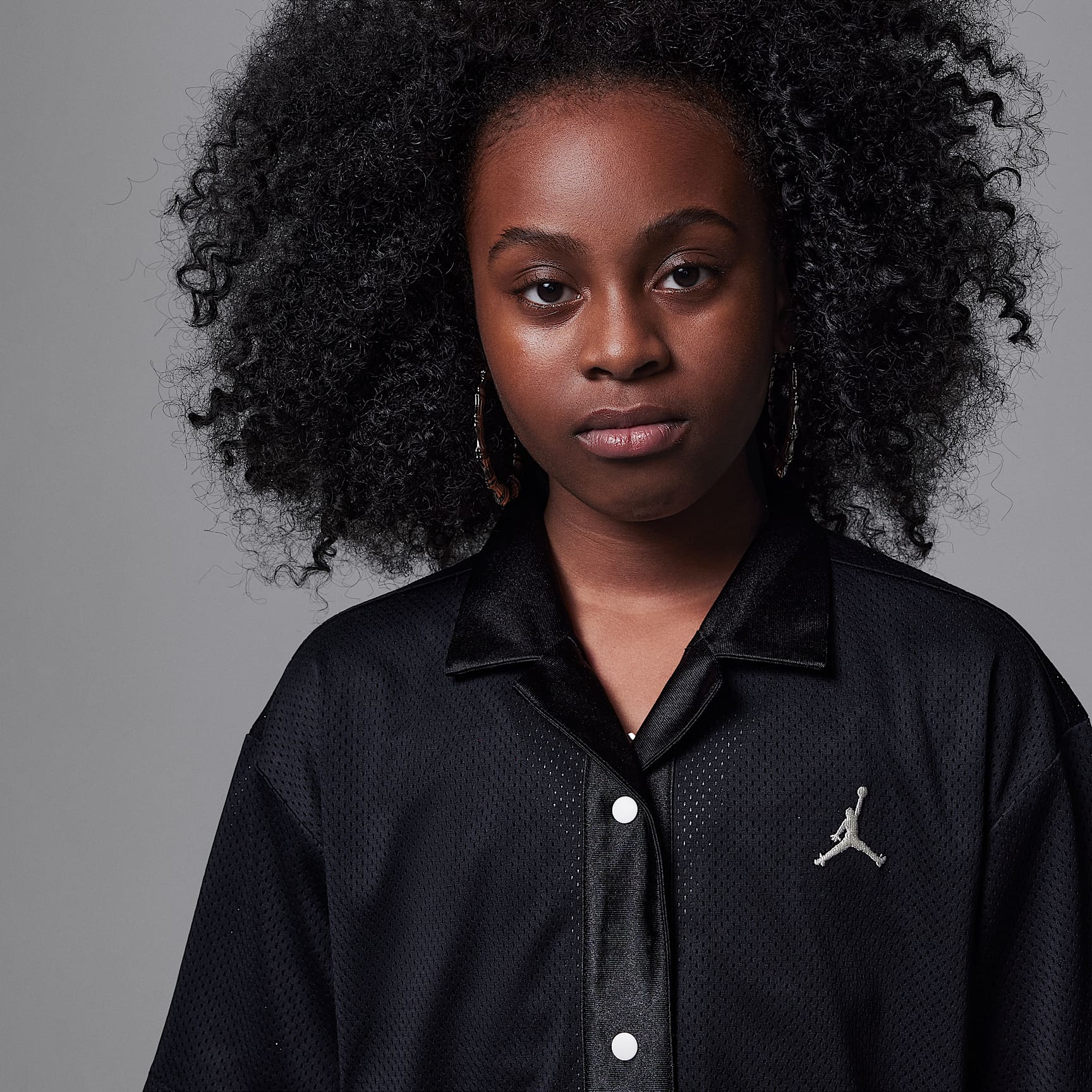 Jordan Dri-FIT Training Camp Big Kids' Jumpman Mesh Top