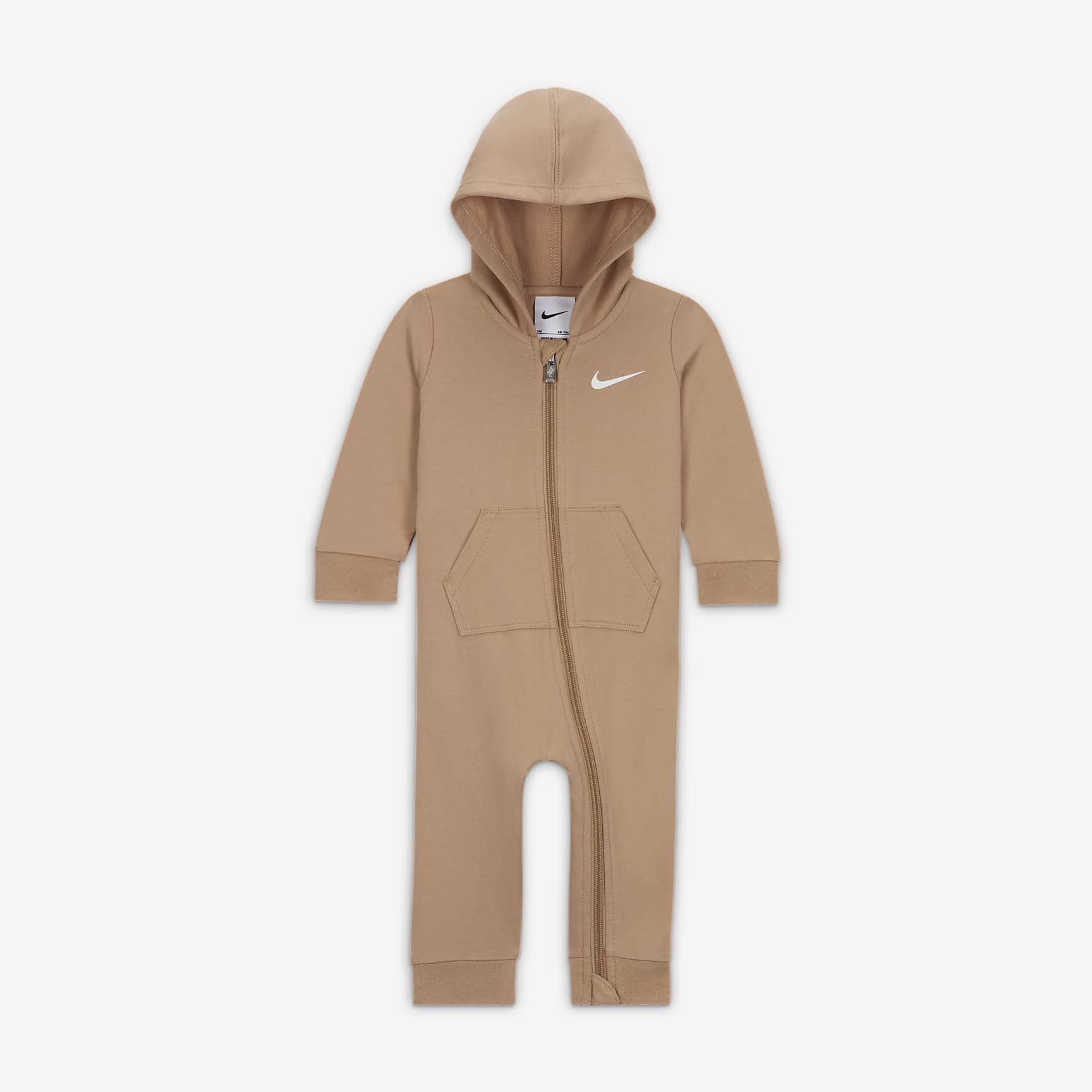 Nike Essentials Baby (0-9M) Hooded Coverall