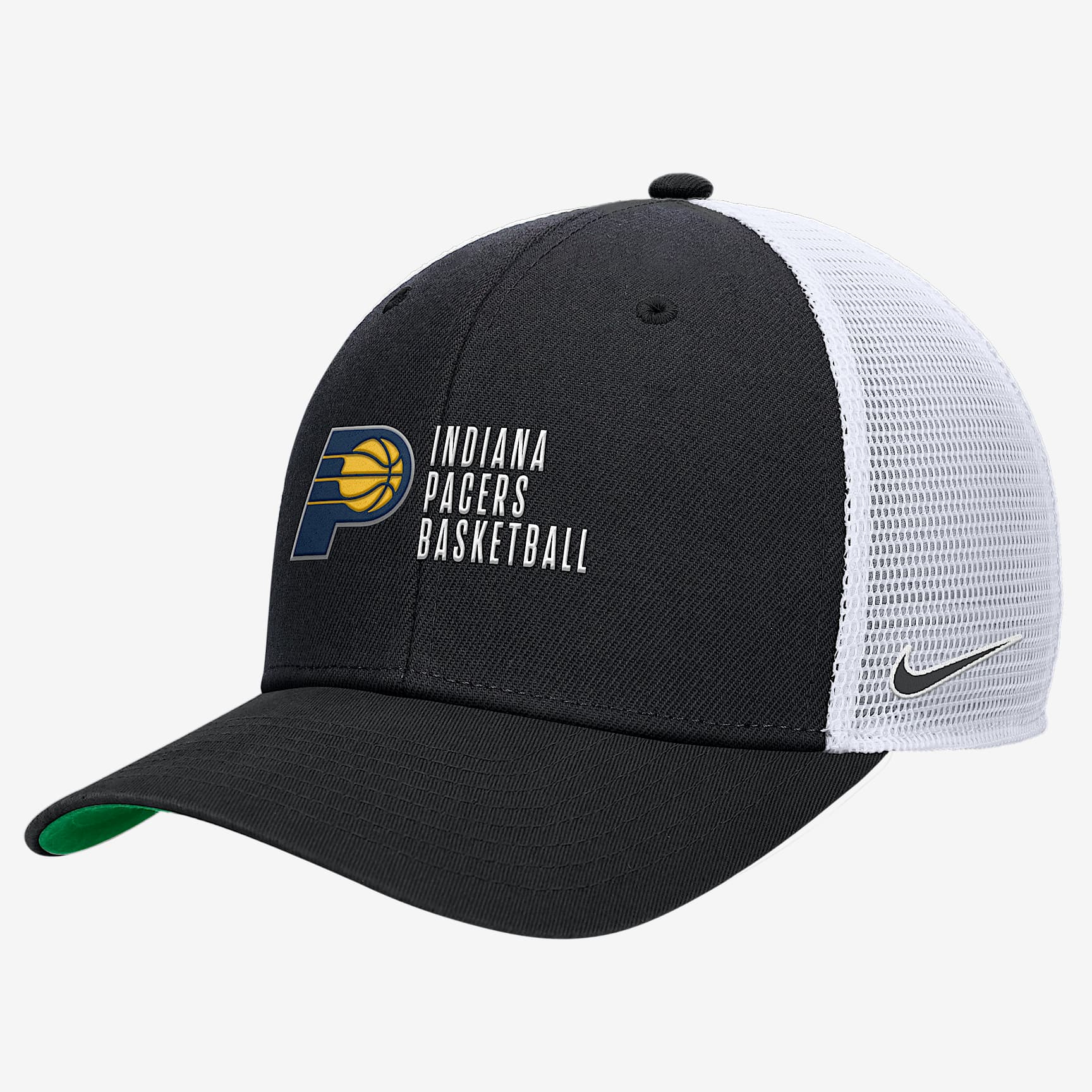 Indiana Pacers 2024/25 Rise Icon Edition Nike NBA Trucker Cap
