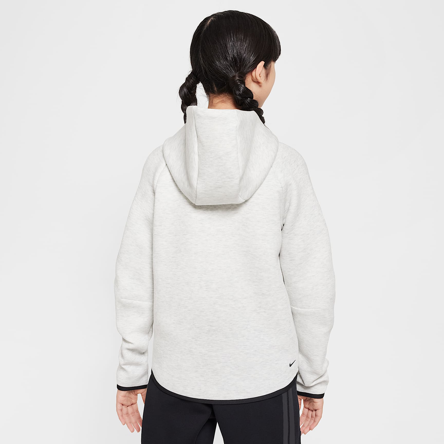 Nike Sportswear Tech Fleece Girls' Full-Zip Hoodie