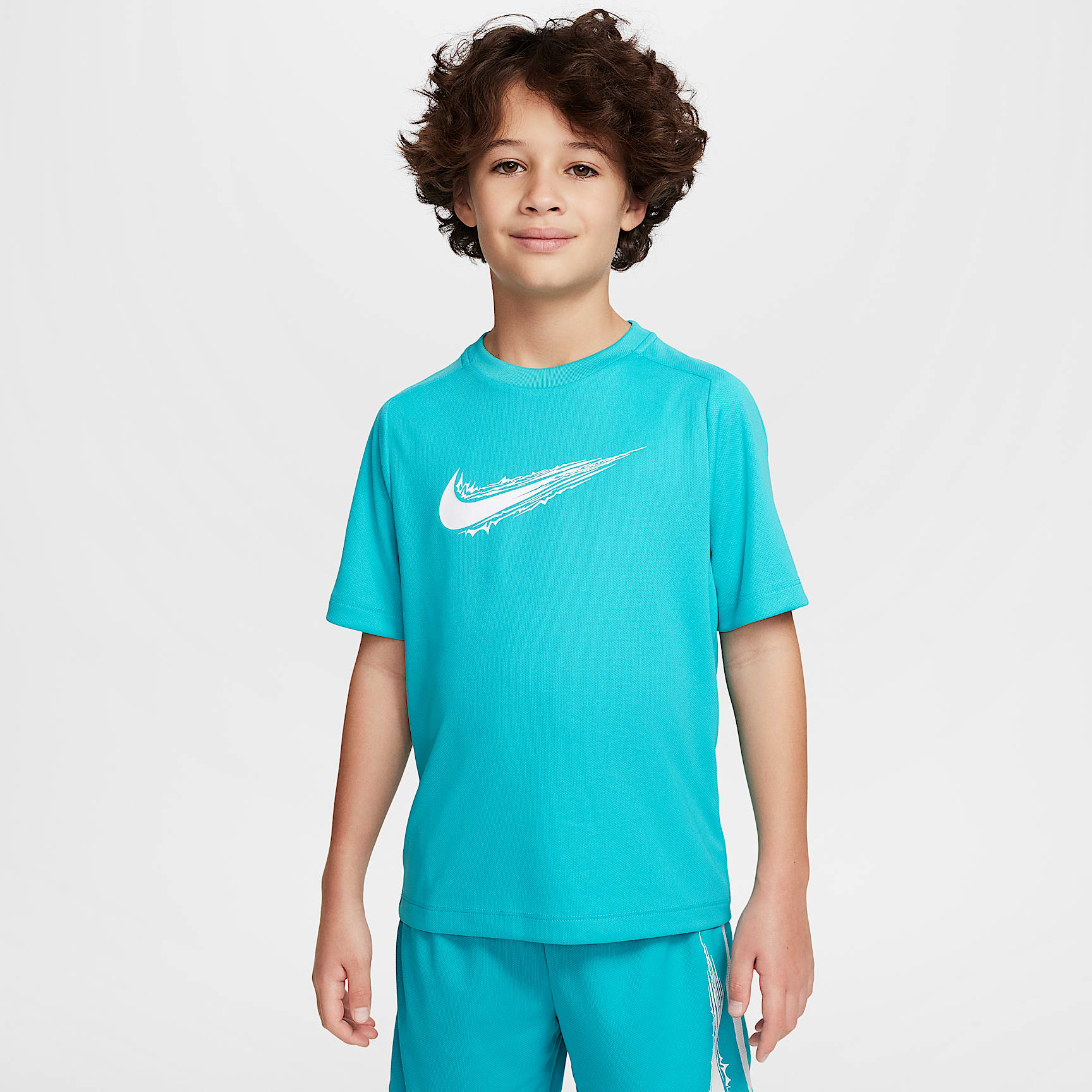 Nike Multi Big Kids' (Boys') Dri-FIT Short-Sleeve Top
