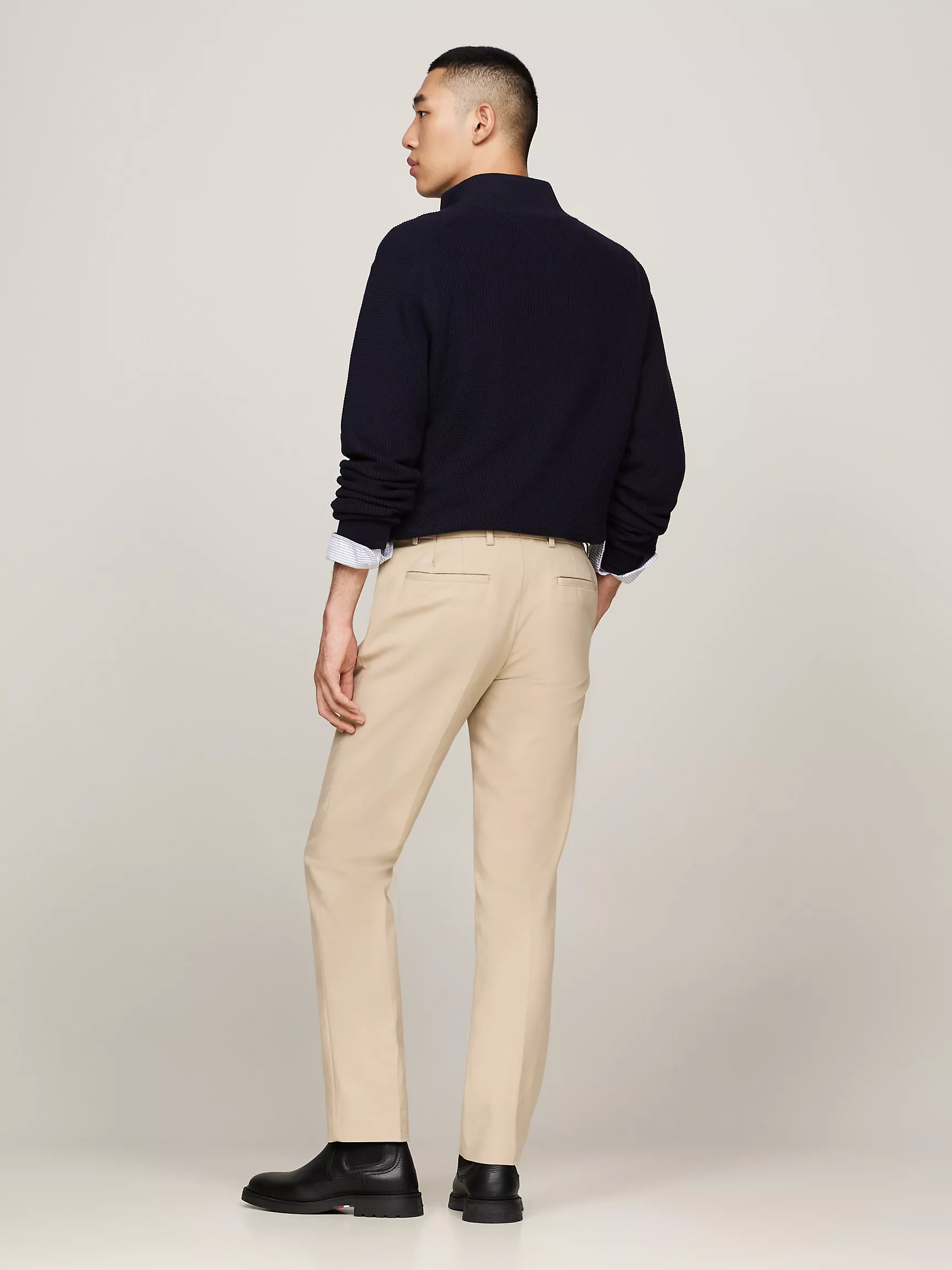 Мужские брюки Tommy Hilfiger, Прямые брюки чинос из эластичного хлопка