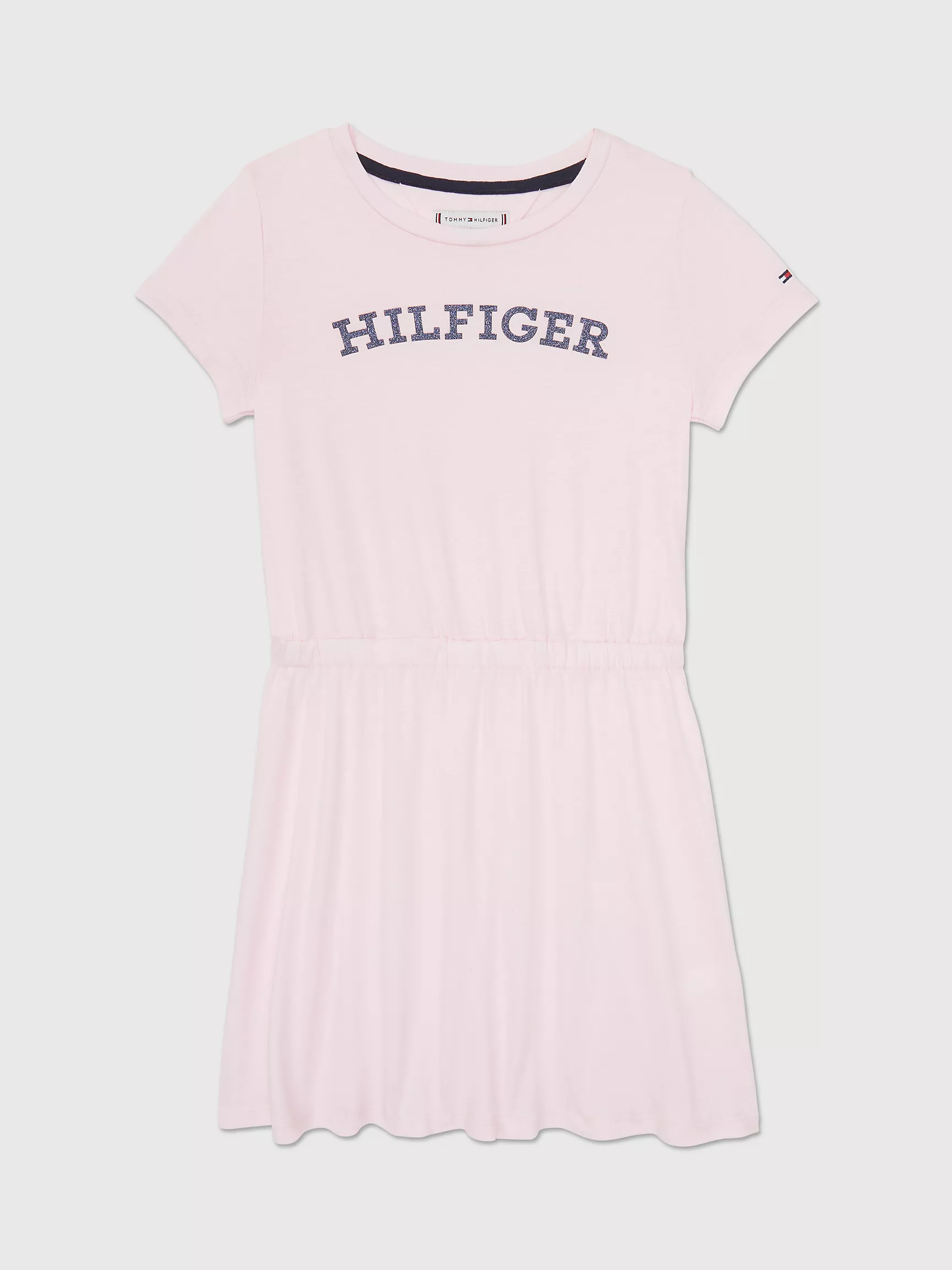 Платье для девочек Tommy Hilfiger, Детское платье-футболка с монограммным логотипом