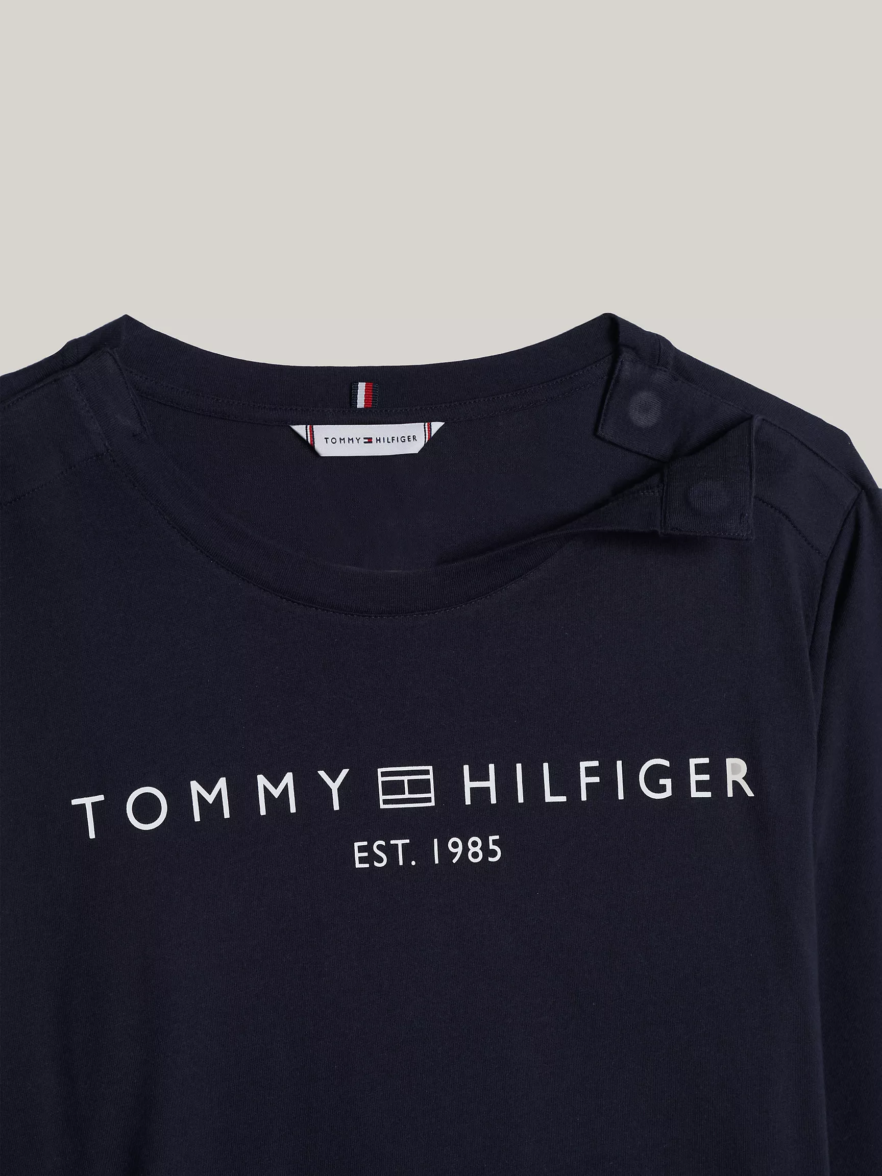 Женская рубашка Tommy Hilfiger, Футболка с длинным рукавом и логотипом Hilfiger