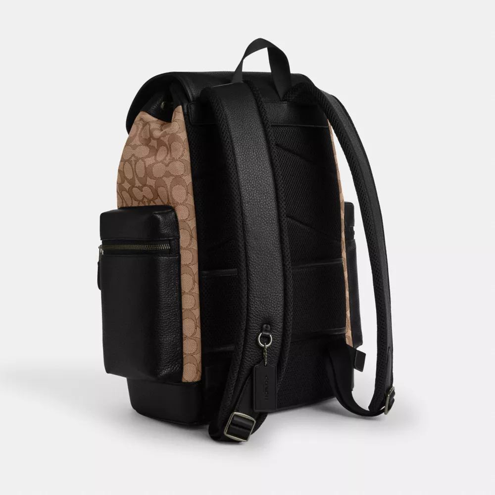 Рюкзак COACH Sprint Backpack In Signature Jacquard