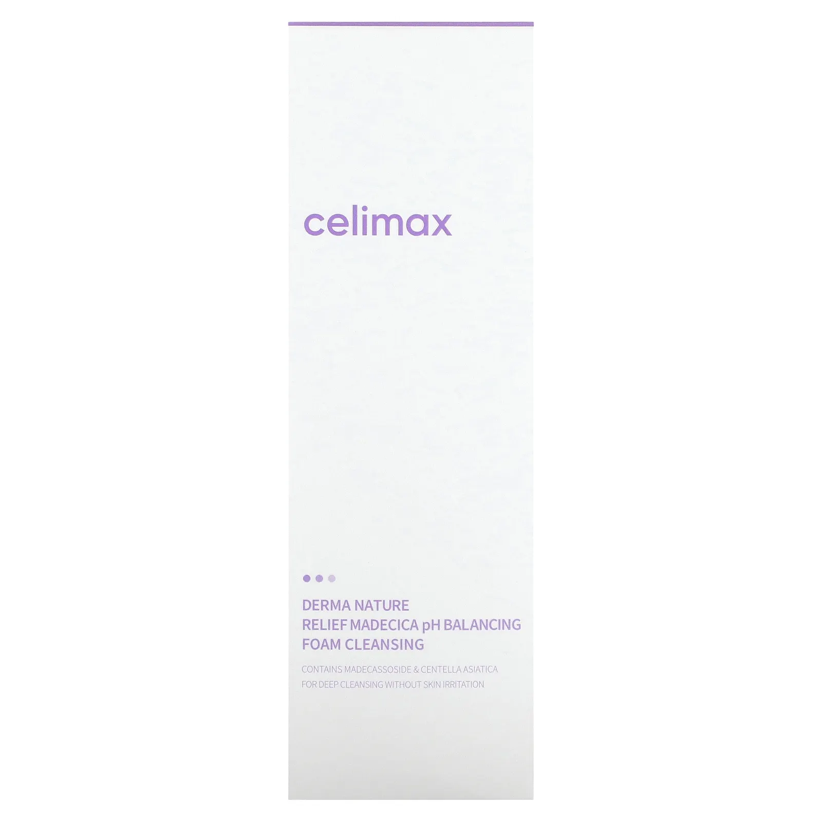 Celimax, Derma Nature Relief Madecica pH балансирующая пенка для умывания, 150 мл (5,07 жидк. Унции)