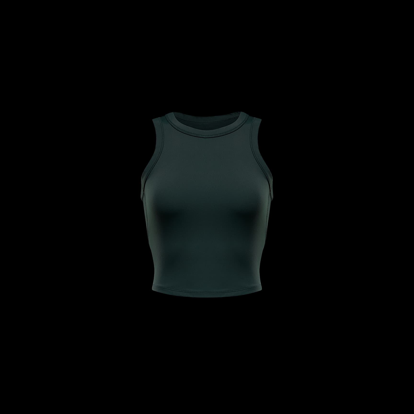 Nike One Fitted Women's Dri-FIT Cropped Tank Top