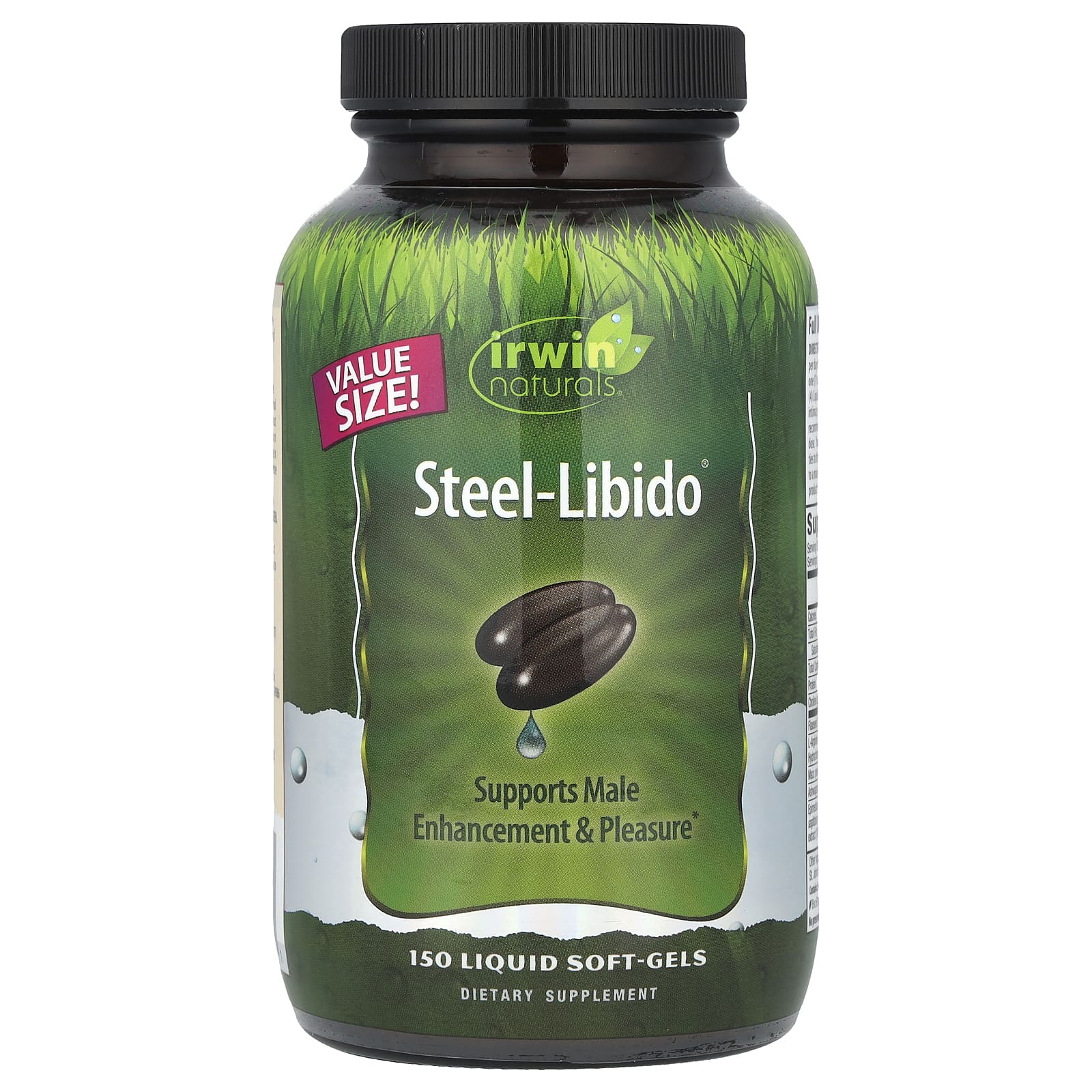 Irwin Naturals, Steel-Libido, 150 мягких желатиновых капсул с жидкостью