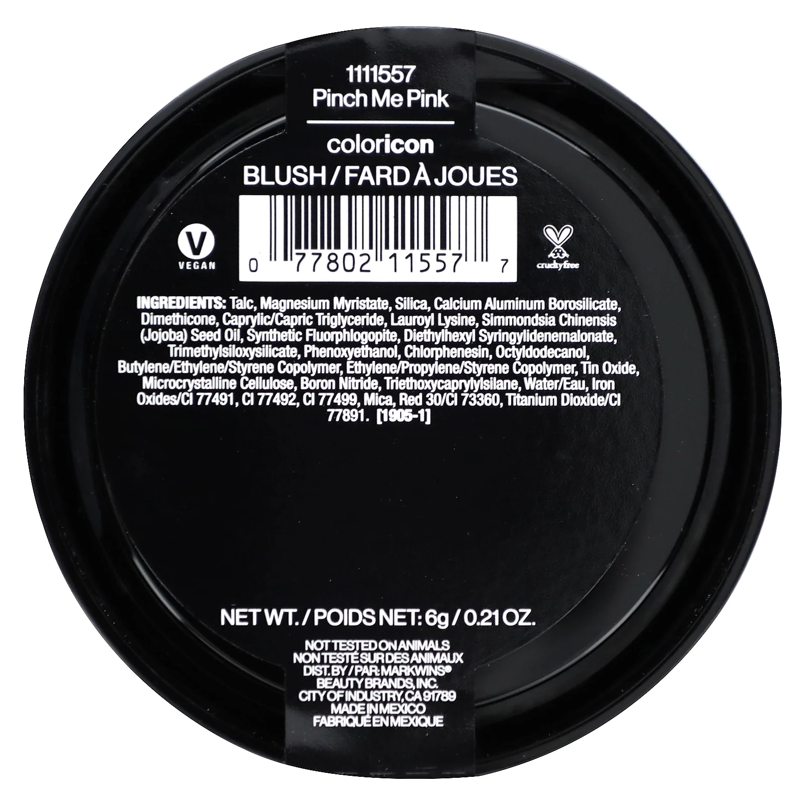 wet n wild, ColorIcon Blush, розовые румяна, 6 г (0,21 унции)