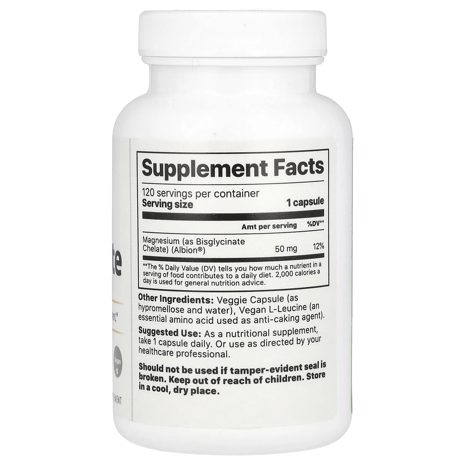 Jigsaw Health, MagPure глицинат, 120 капсул