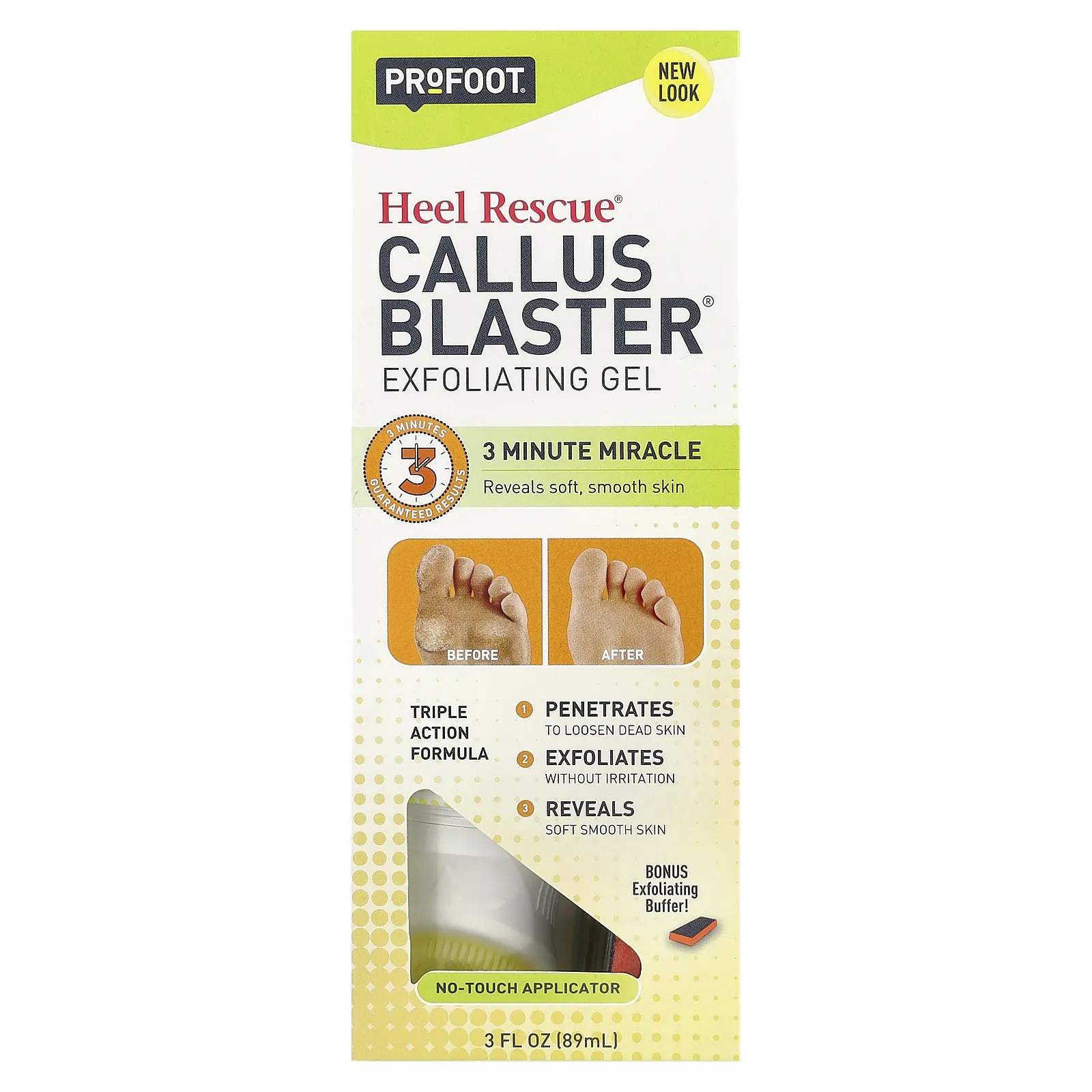 Profoot, Отшелушивающий гель Callus Blaster, 89 мл (3 жидк. Унции)