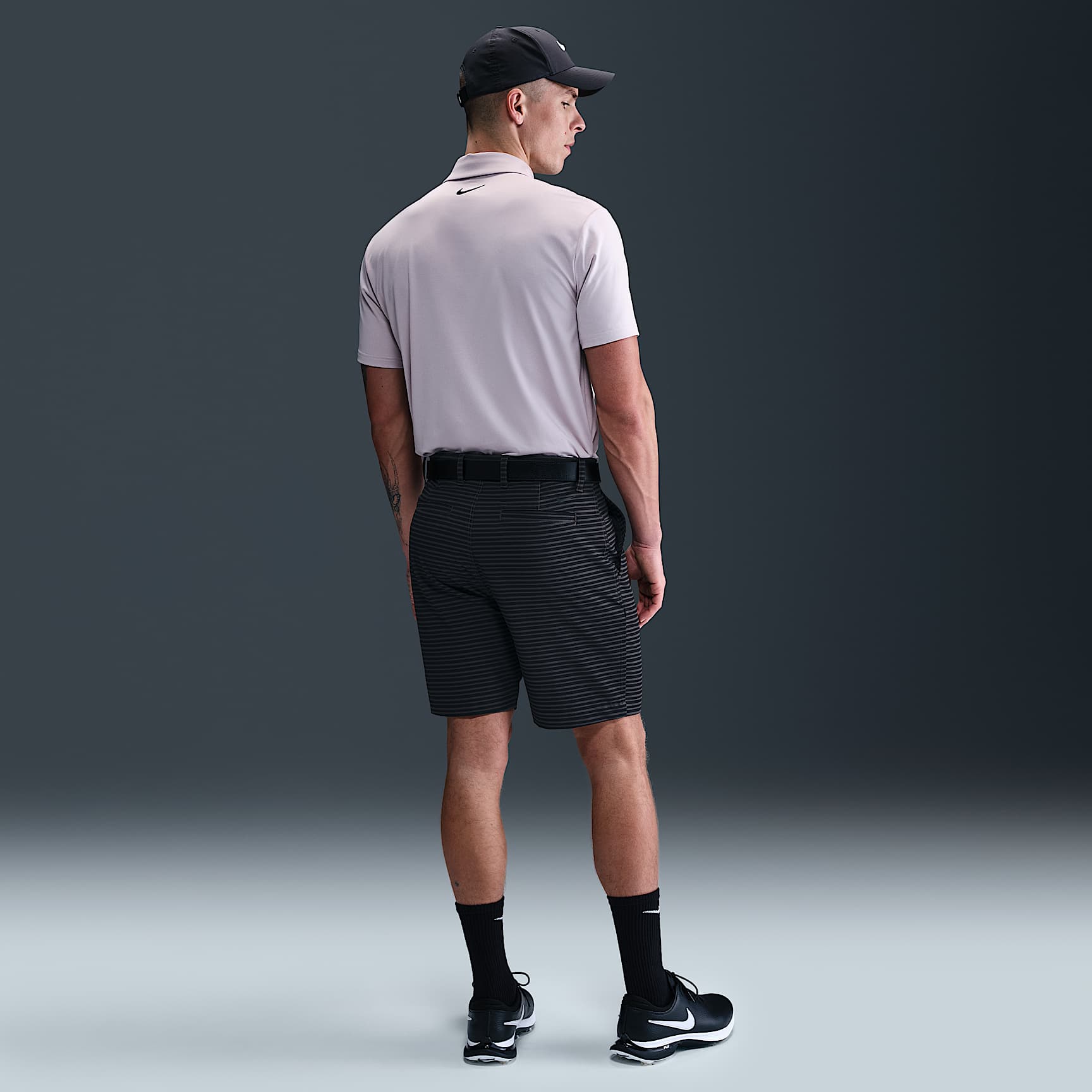 Nike Victory+ Men's Dri-FIT Striped Golf Shorts