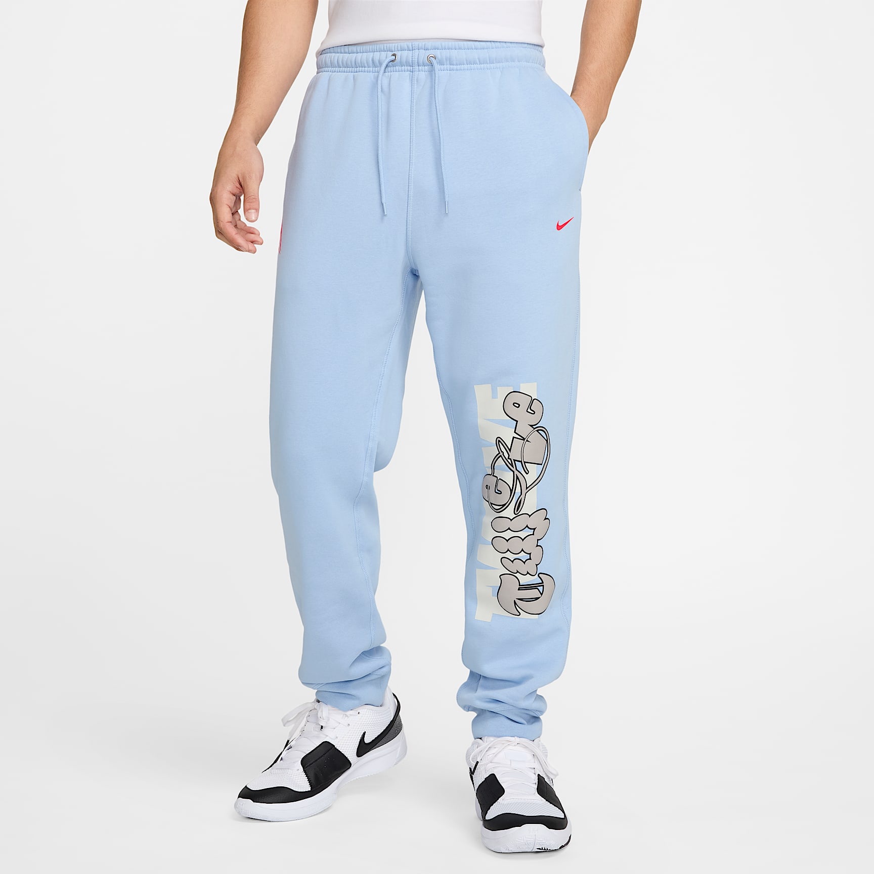 Ja Men's Fleece Basketball Jogger Pants