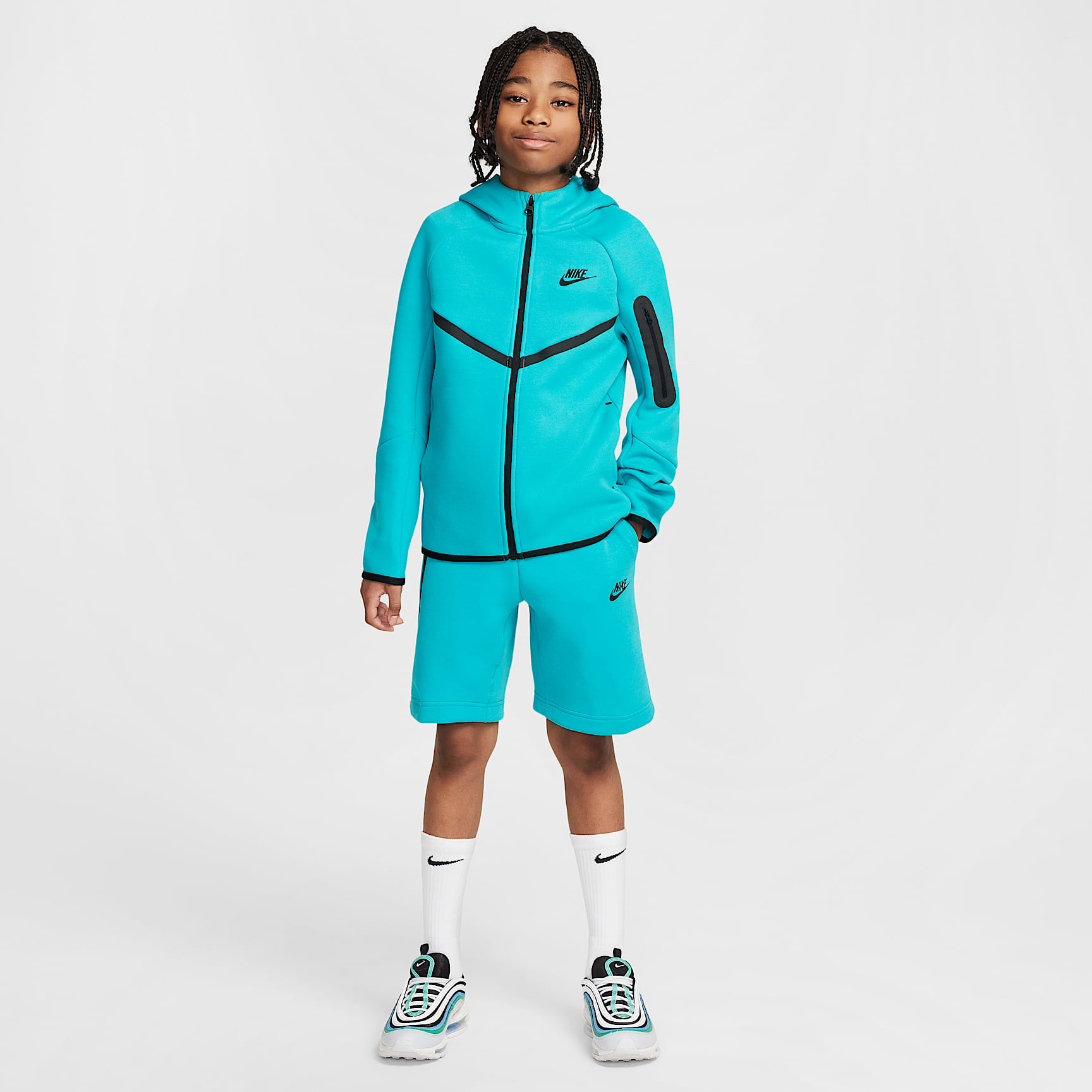 Nike Tech Fleece Big Kids' (Boys') Shorts