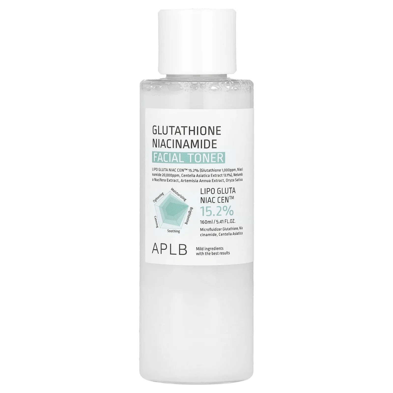 APLB, Glutathione Niacinamide, Facial Toner, 5.41 fl oz (160 ml)