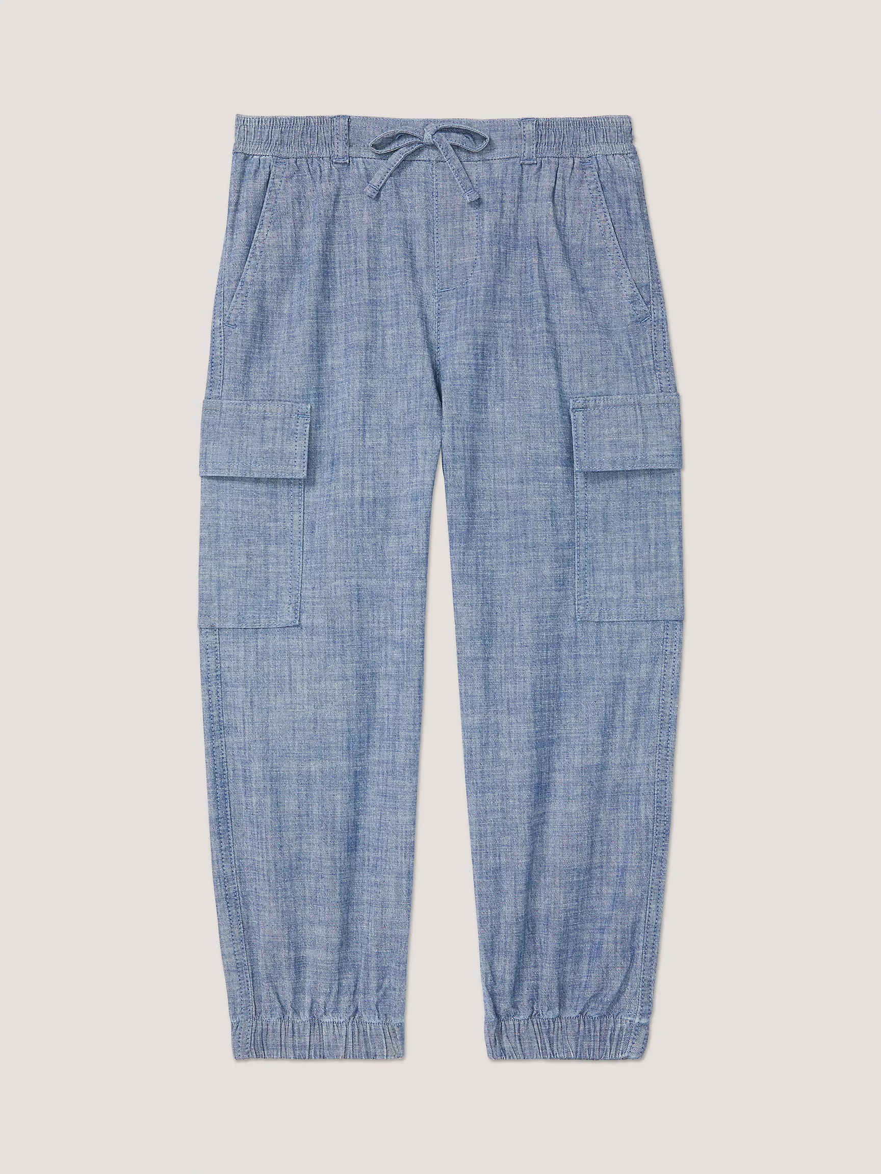 Брюки для девочек Tommy Hilfiger, Детские эластичные карго-джоггеры чинос