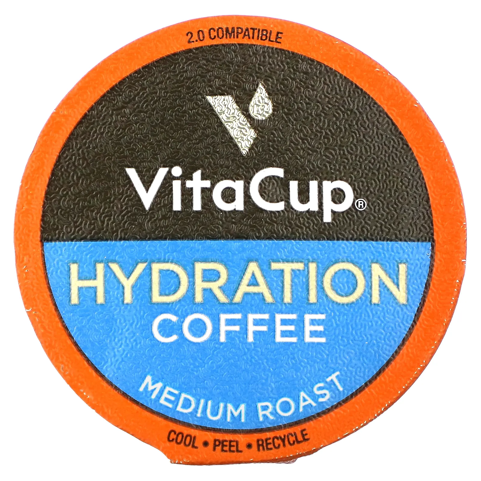 VitaCup, Hydration, кофе и электролиты, средней обжарки, 18 капсул по 4,5 г (0,16 унции)