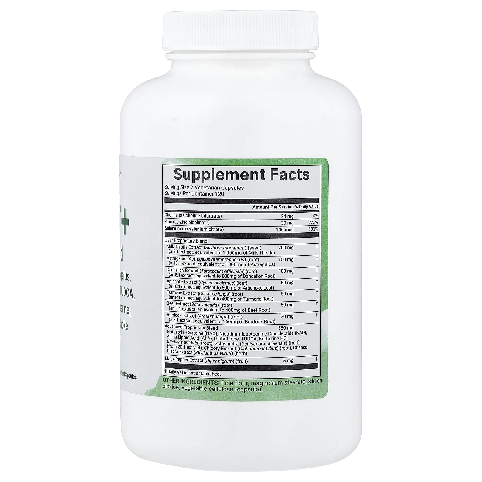 Micro Ingredients, Liver+, улучшенная формула, 240 вегетарианских капсул