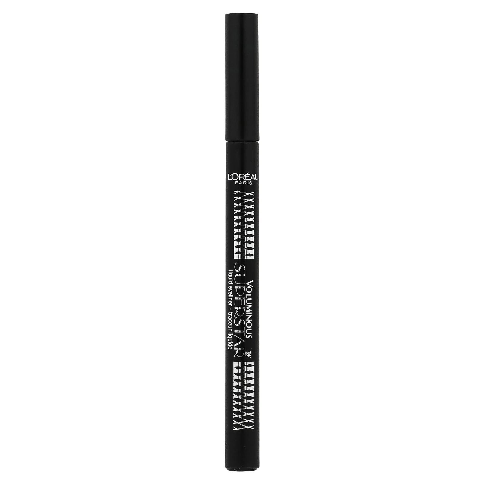 L'Oréal, Жидкая подводка для глаз Voluminous Superstar, оттенок 202 черный, 1,6 г (0,056 унции)