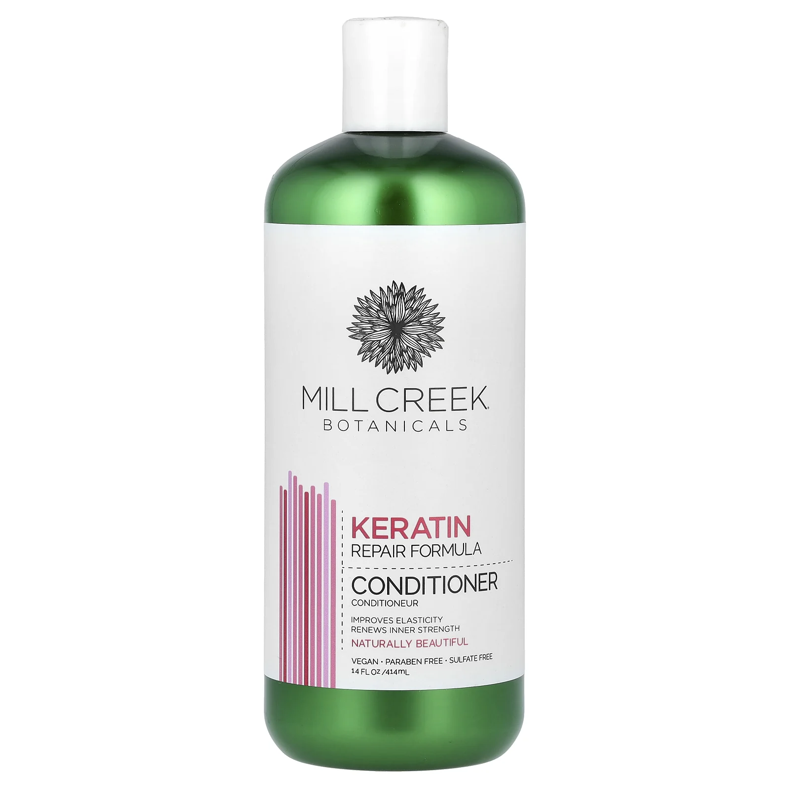 Mill Creek Botanicals, кондиционер с кератином, восстанавливающая формула, 414 мл (14 жидк. унций)