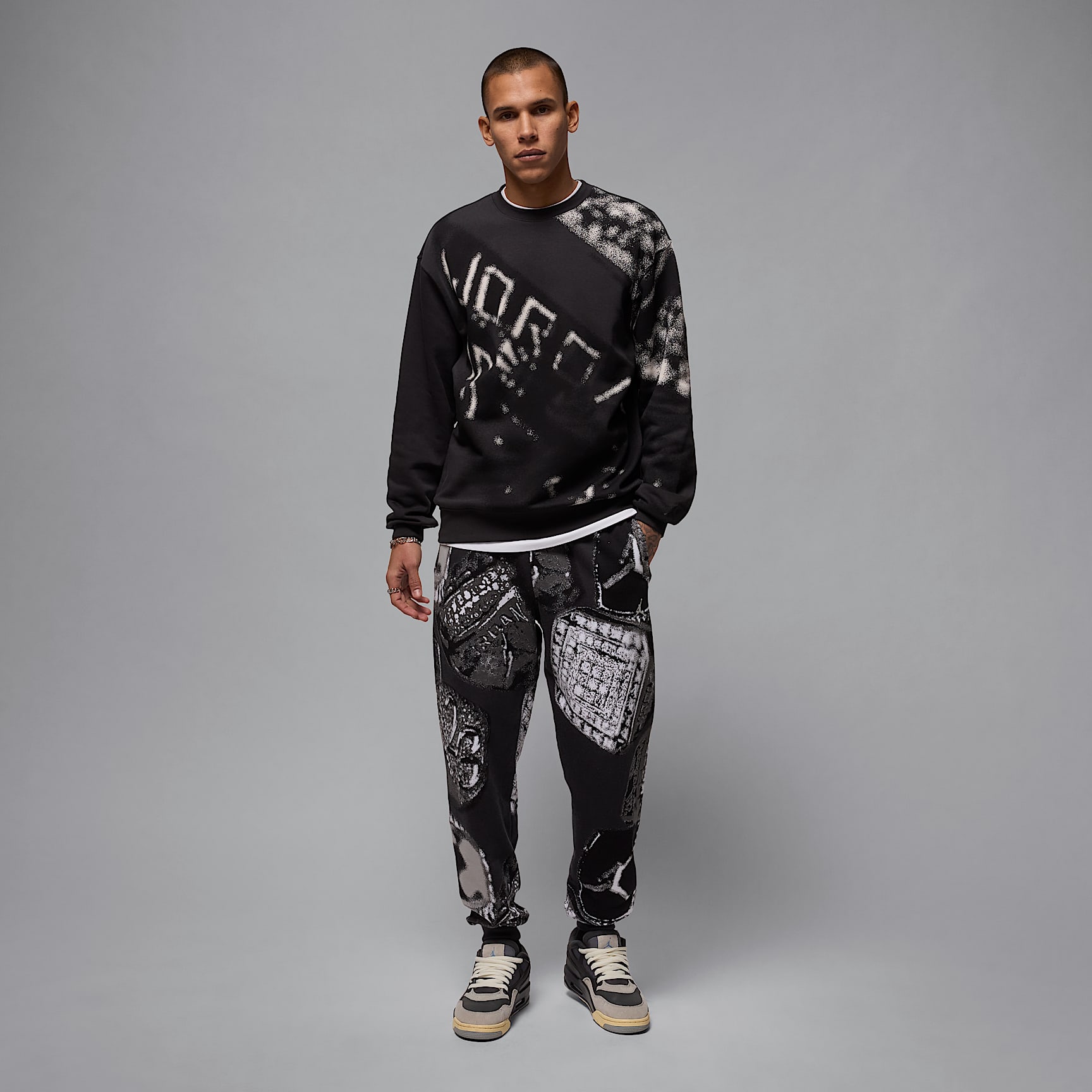 Jordan MVP Men's Crew-Neck Fleece Sweatshirt