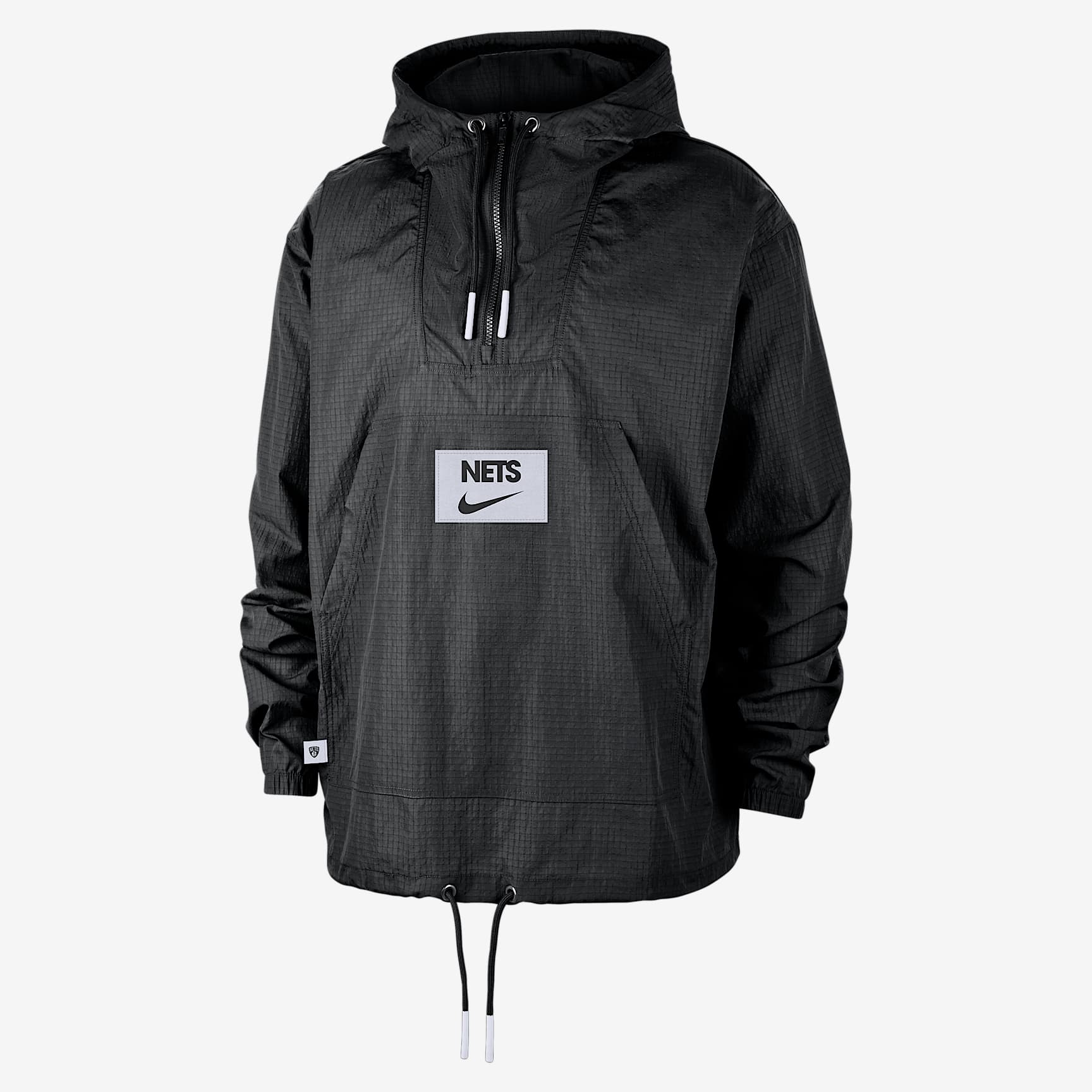 Brooklyn Nets Club Courtside Men's Nike NBA Anorak