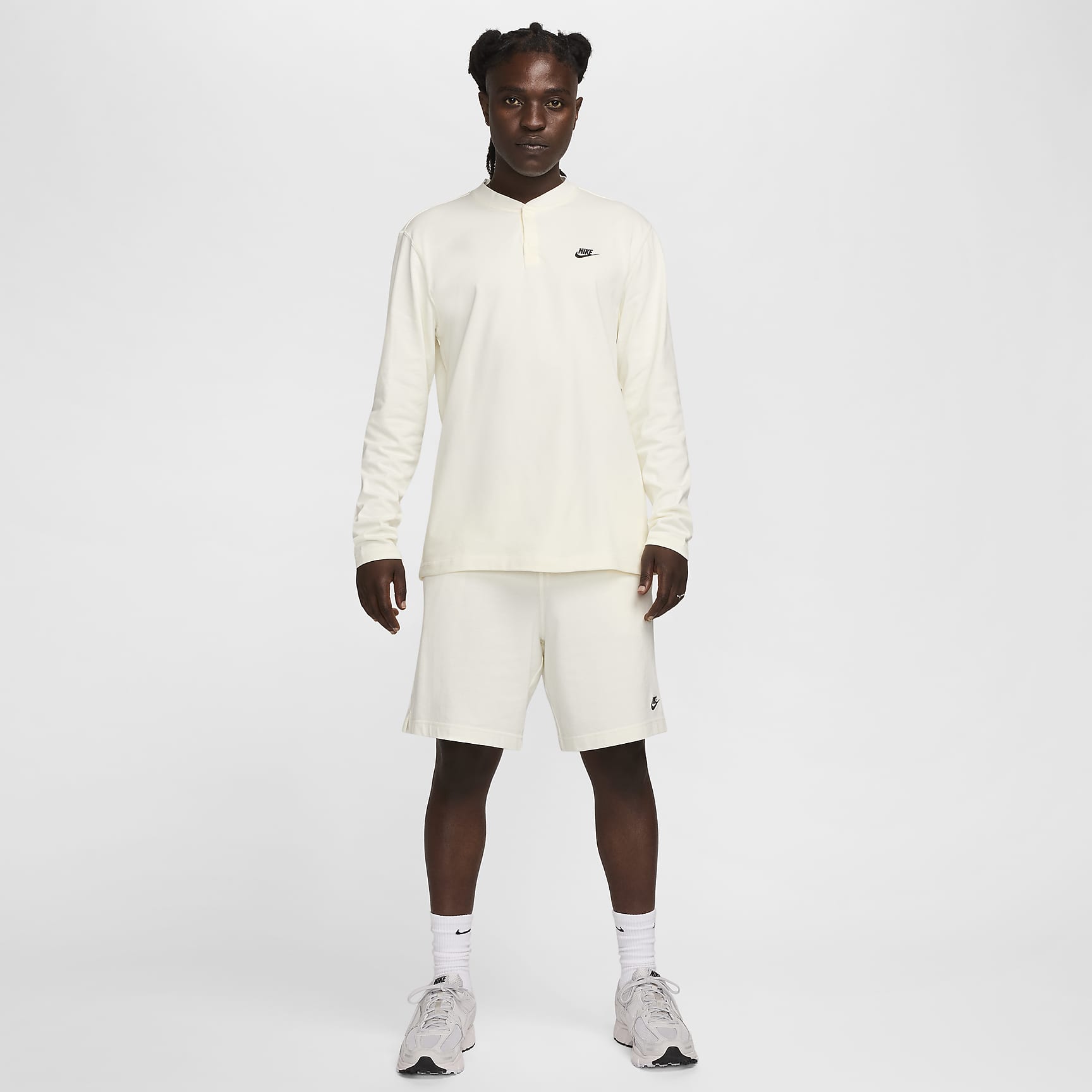 Nike Club Men's Long-Sleeve Henley