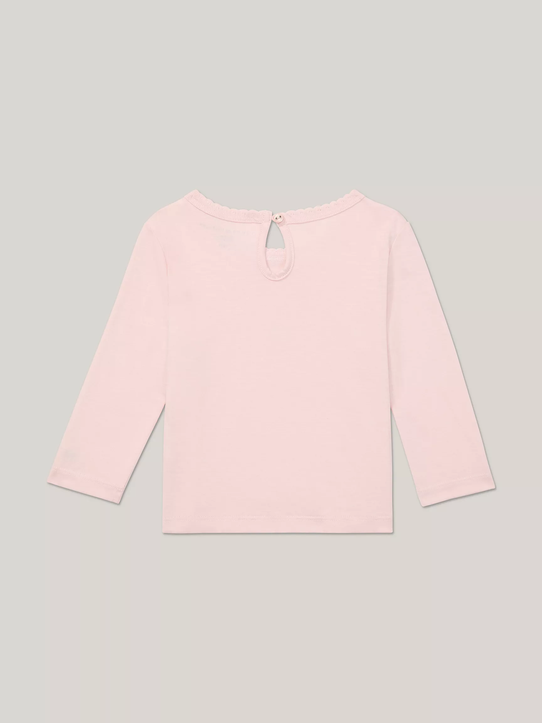 Футболка для девочек Tommy Hilfiger, Детская футболка с длинным рукавом Hilfiger