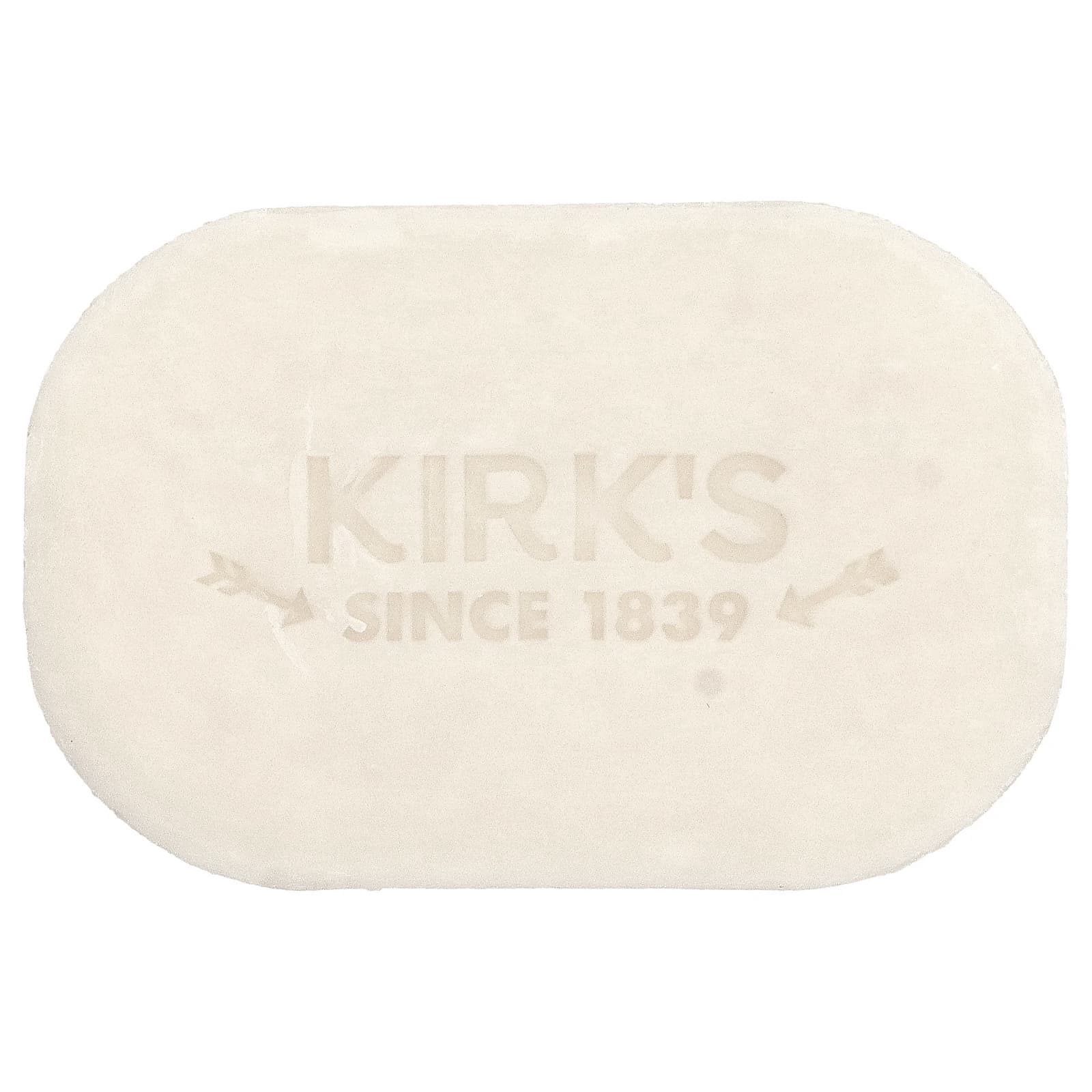 Kirk's, кастильское кусковое мыло, для чувствительной кожи, лаванда и ваниль, 113 г (4 унции)