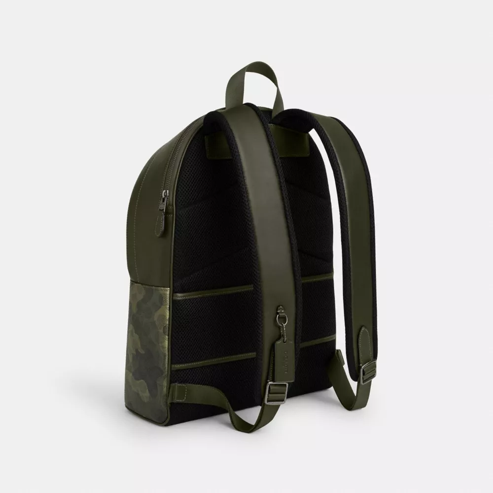 Рюкзак COACH West Backpack In Signature Camo Print