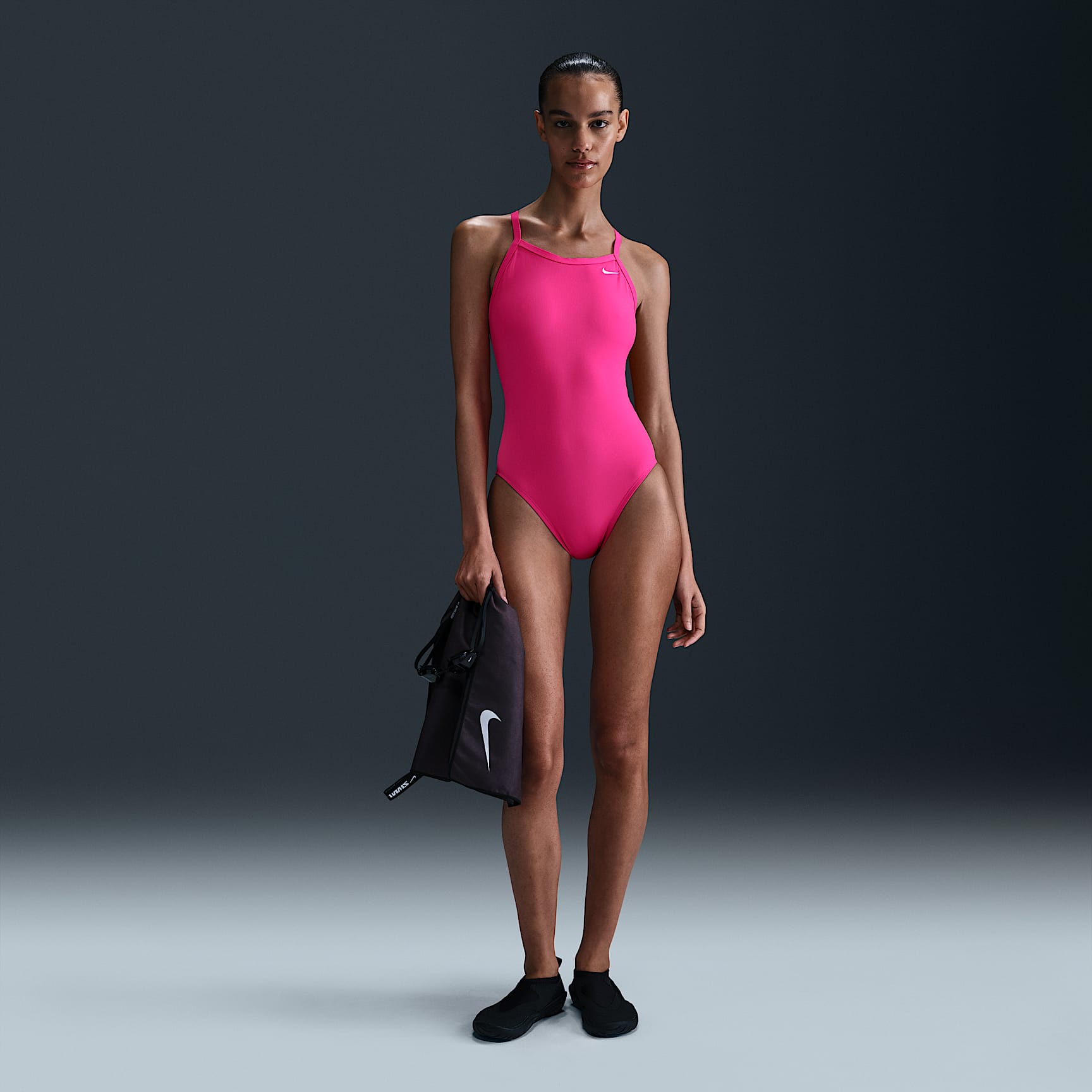 Nike HydraStrong Racerback One-Piece Swimsuit