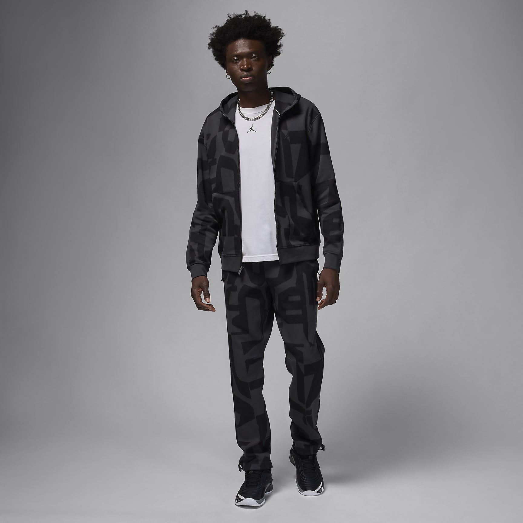 Jordan Sport Hoop Fleece Men's Dri-FIT Full-Zip Hoodie