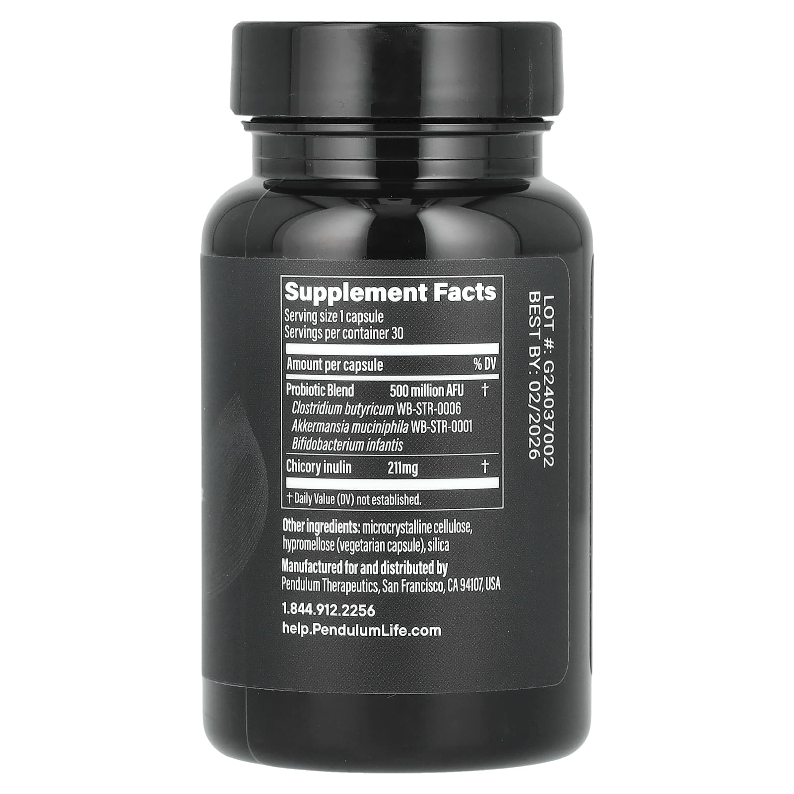 Pendulum, Пробиотик GLP-1, 30 капсул