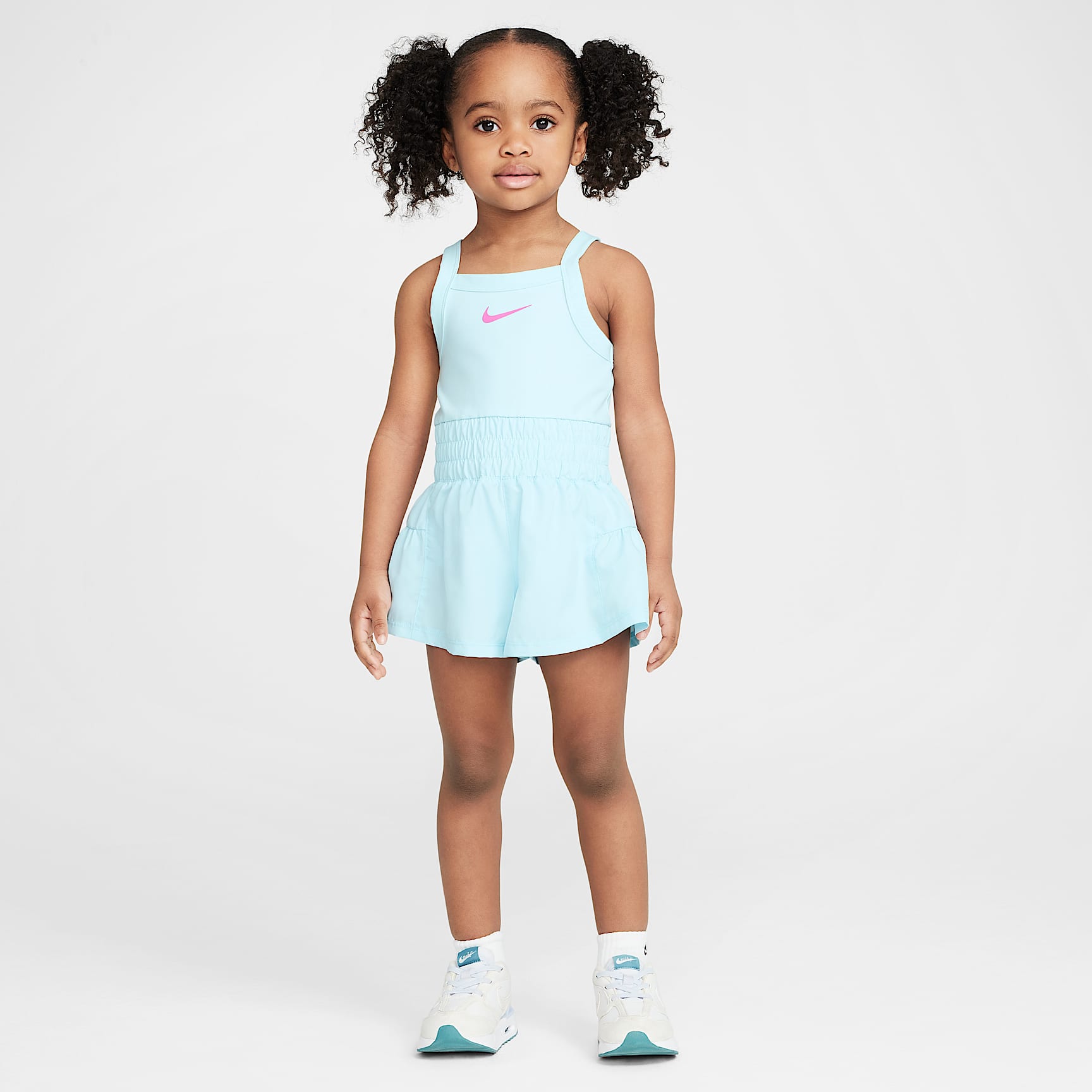 Nike Dri-FIT Sunny Swoosh Toddler Runsie Romper