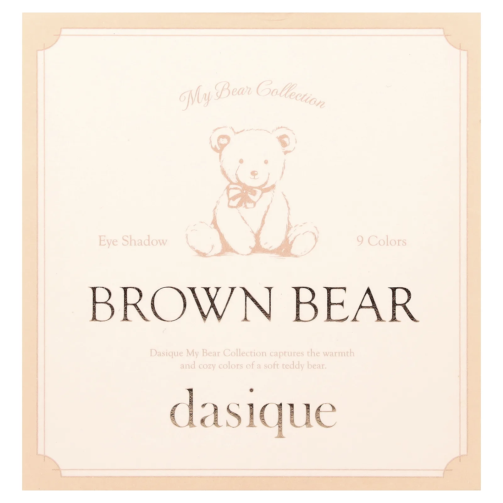 Dasique, палитра теней для век, оттенок 28 Brown Bear, 1 шт.
