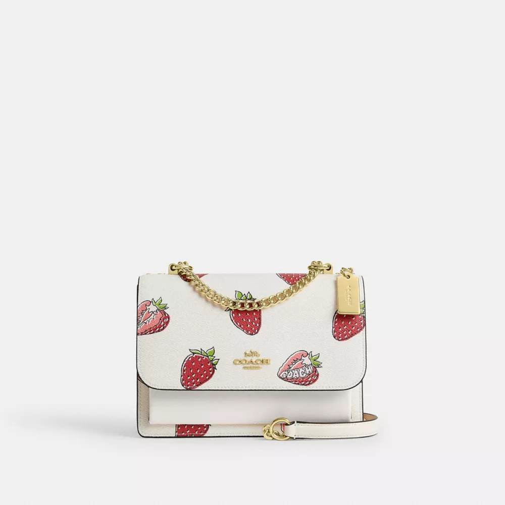 Сумка COACH Klare Crossbody With Strawberry Print