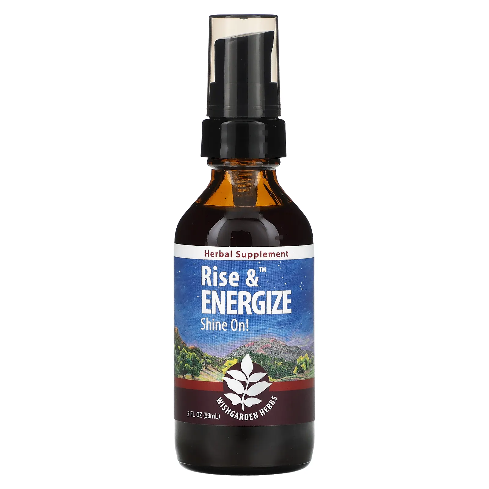 WishGarden Herbs, Rise & Energize, 59 мл (2 жидк. унции)