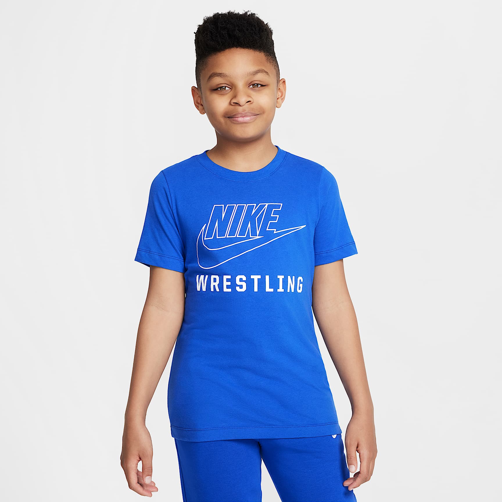 Nike Swoosh Big Kids' Wrestling T-Shirt