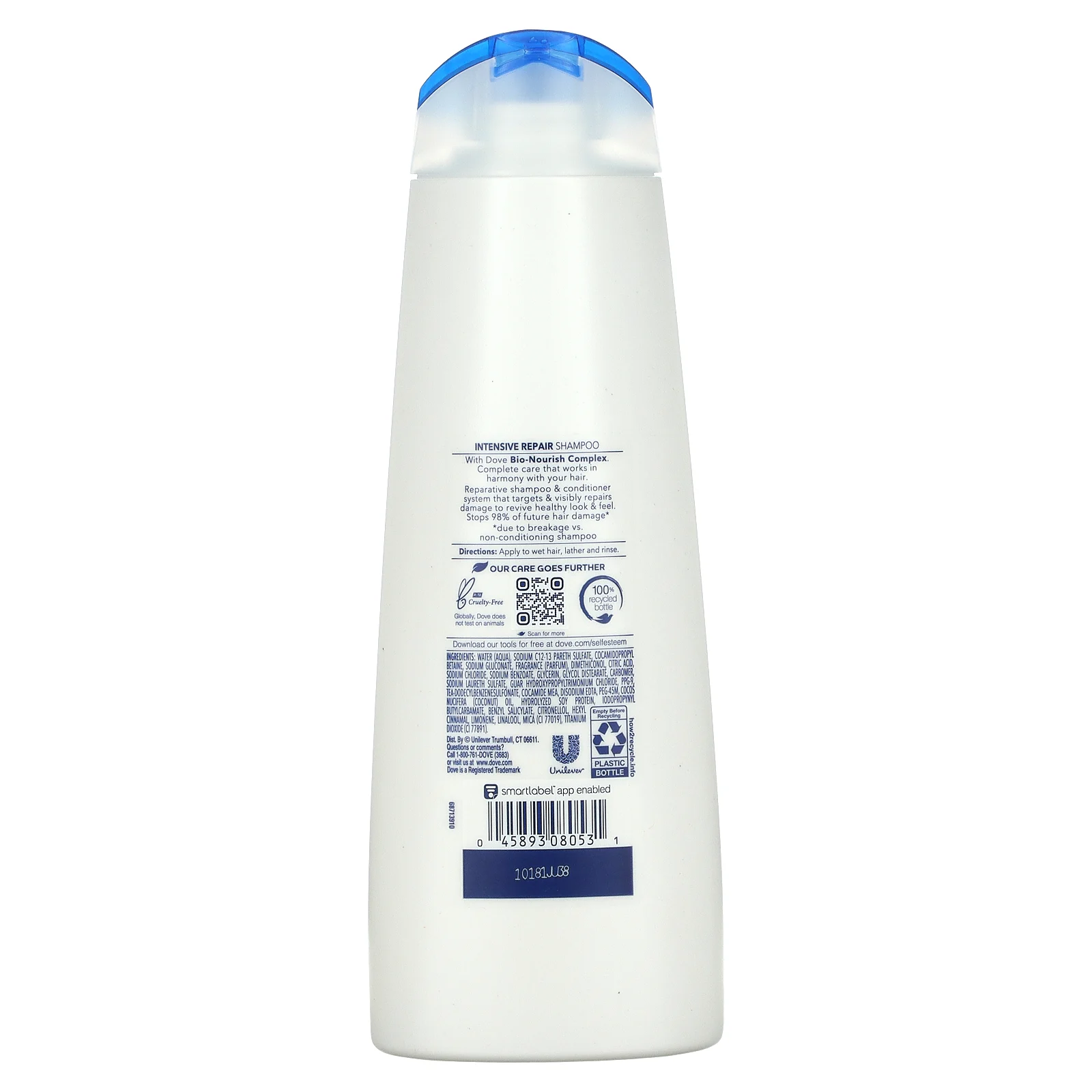 Dove, Nutritive Solutions, шампунь для интенсивного восстановления, 355 мл (12 жидк. Унций)