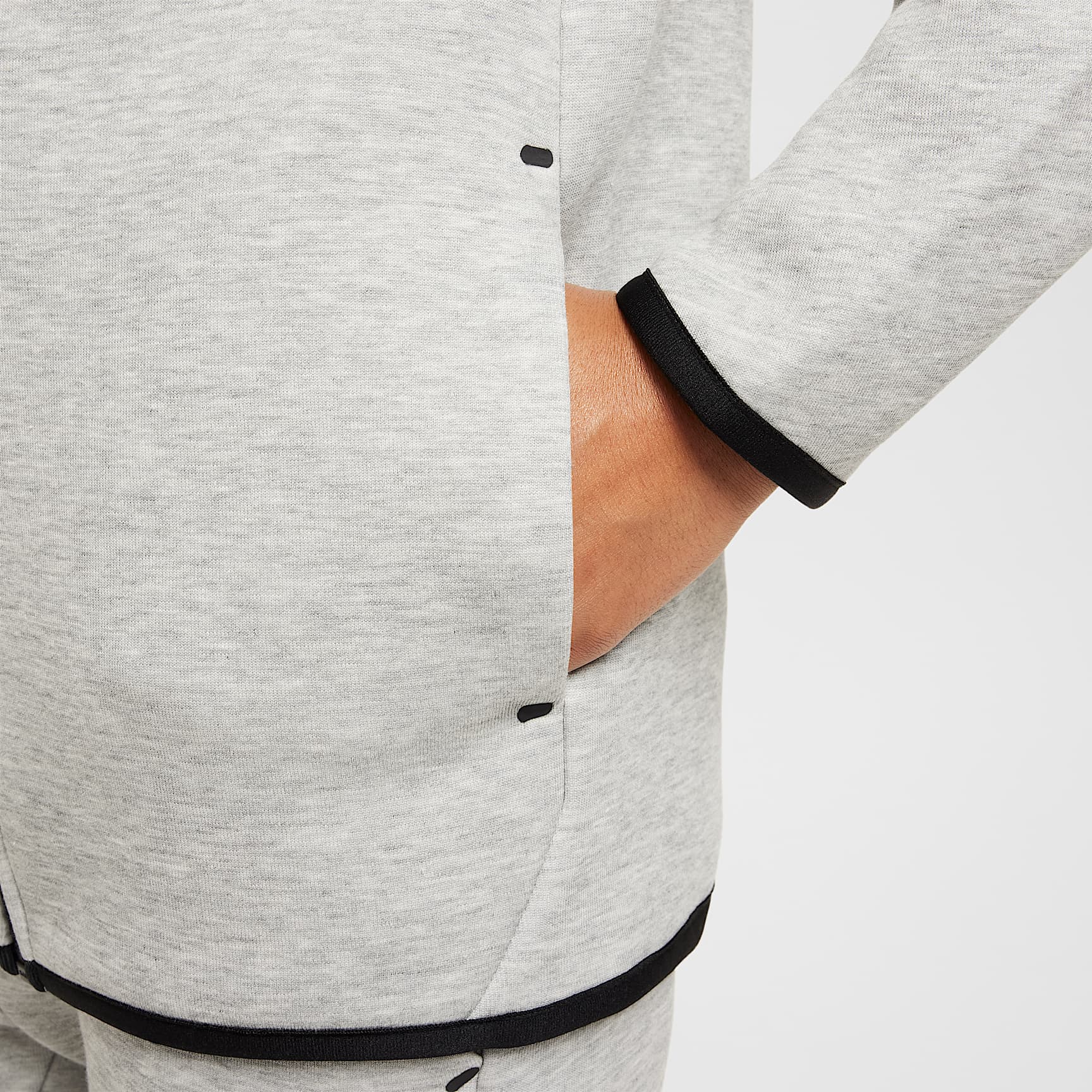 Nike Sportswear Tech Fleece Big Kids' Full-Zip Hoodie