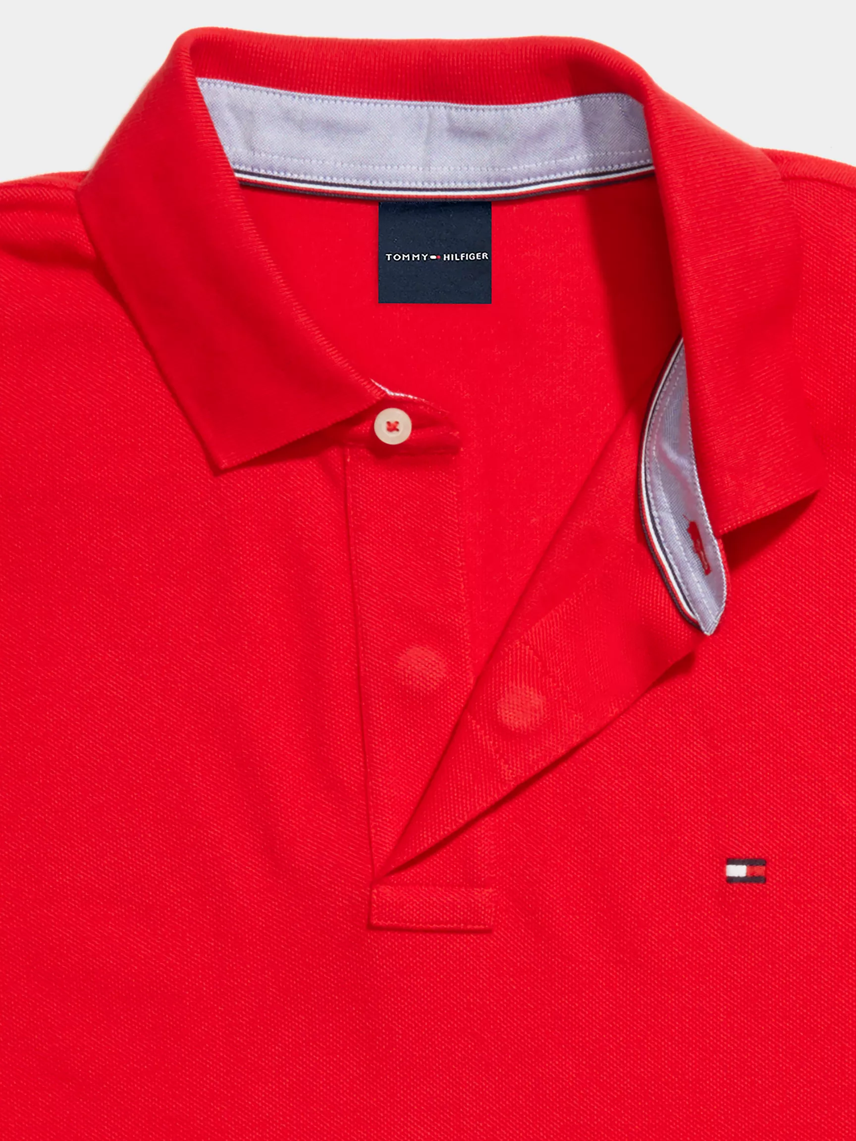 Мужское поло Tommy Hilfiger, Индивидуально подогнанное поло