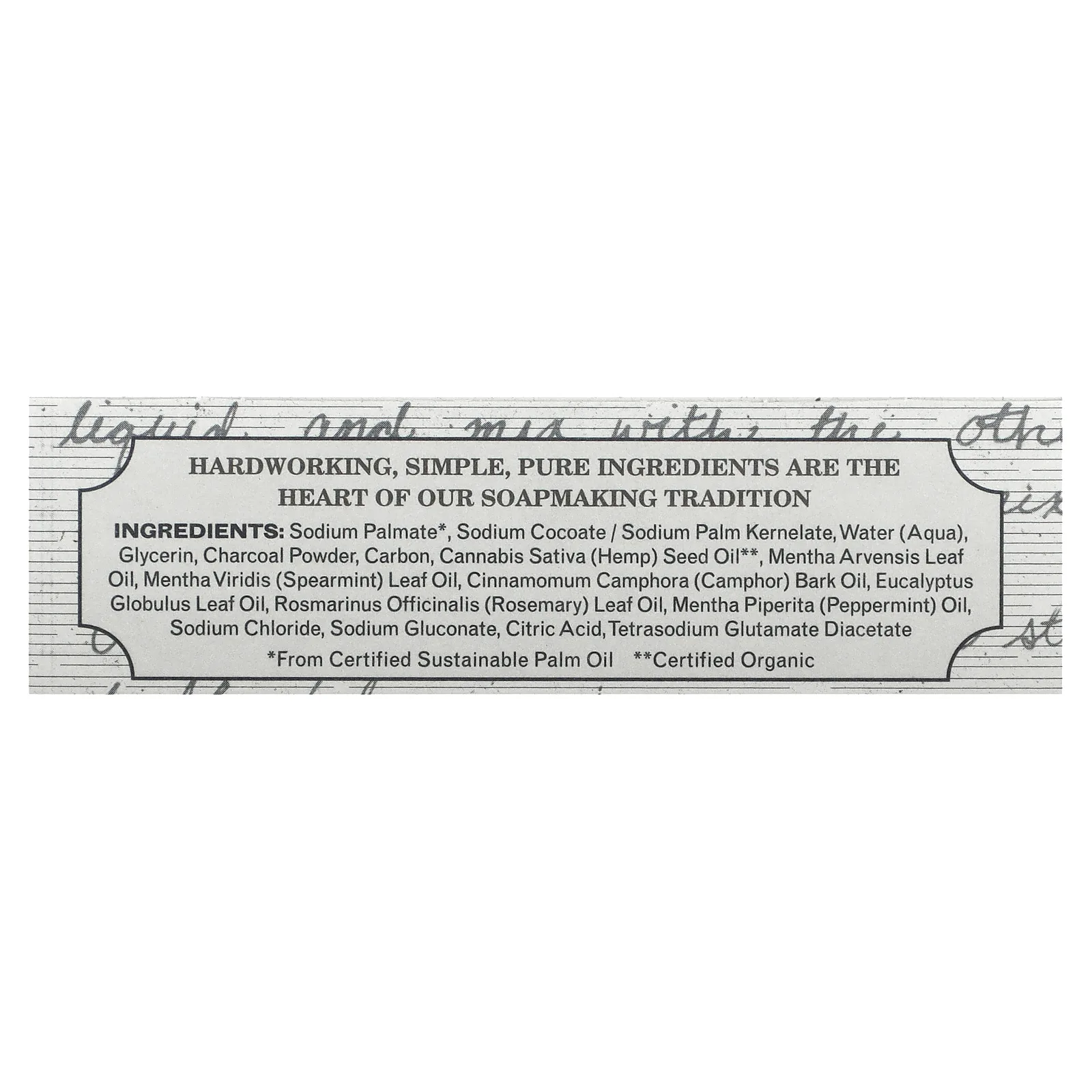 The Grandpa Soap Co., Мыло для лица и тела, древесный уголь, 120 г (4,25 унции)