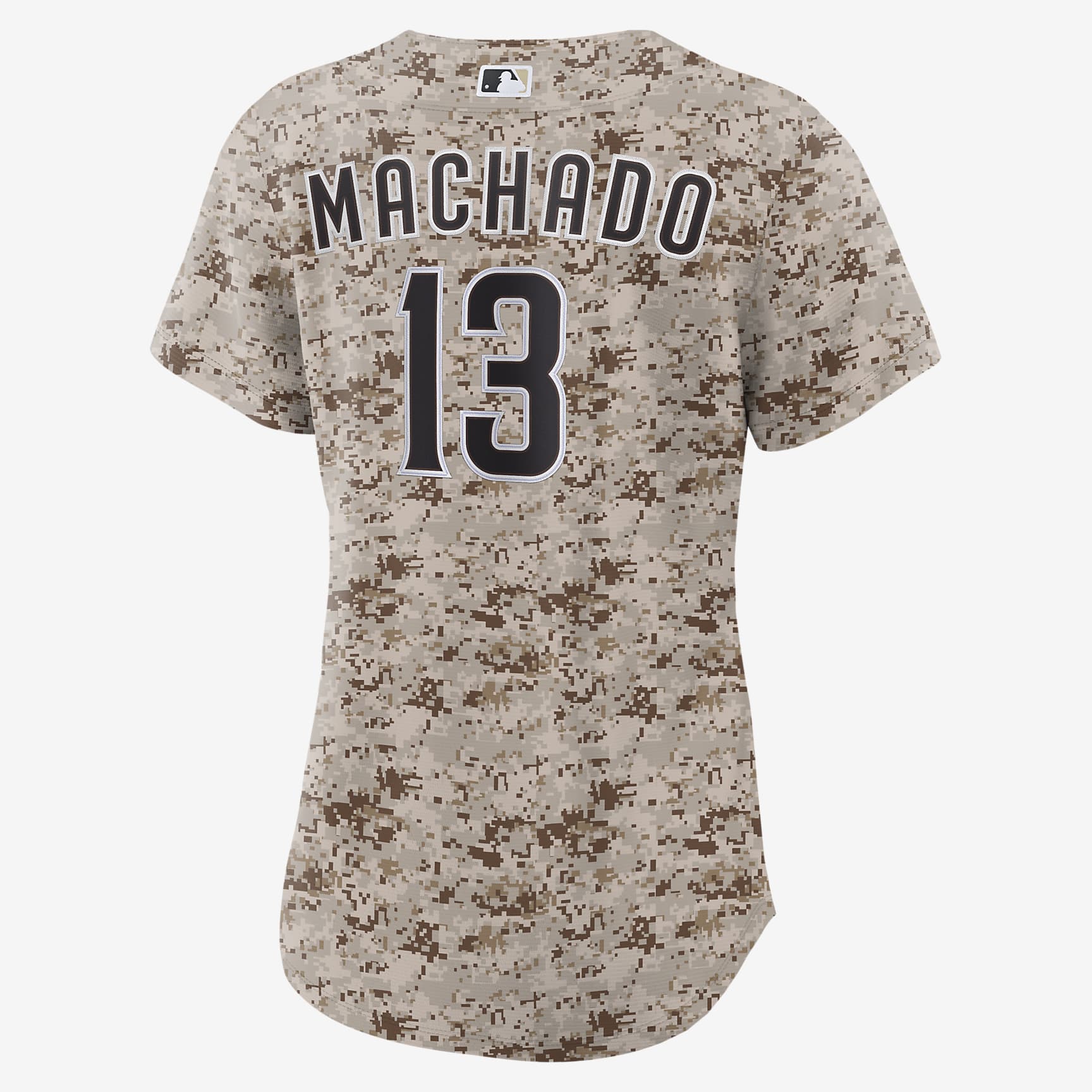 Manny Machado San Diego Padres USMC Women's Nike MLB Replica Jersey
