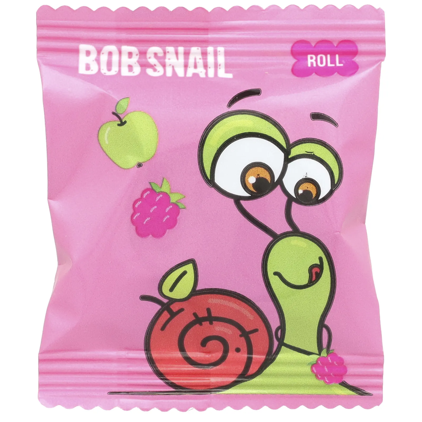 Bob Snail, Фруктовые рулеты, яблоко-малина, 10 пакетиков по 10 г (0,35 унции)