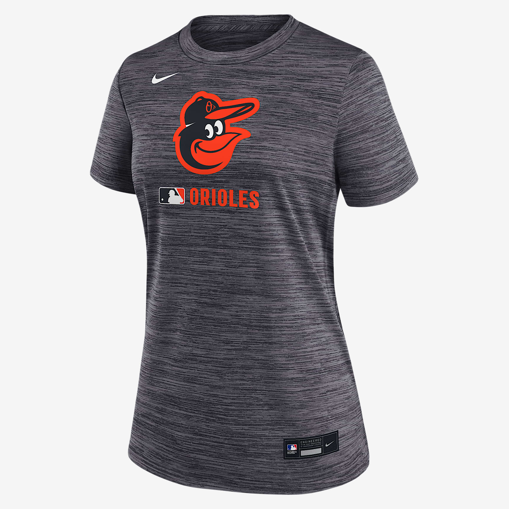 Baltimore Orioles Authentic Collection Velocity Women's Nike Dri-FIT MLB T-Shirt